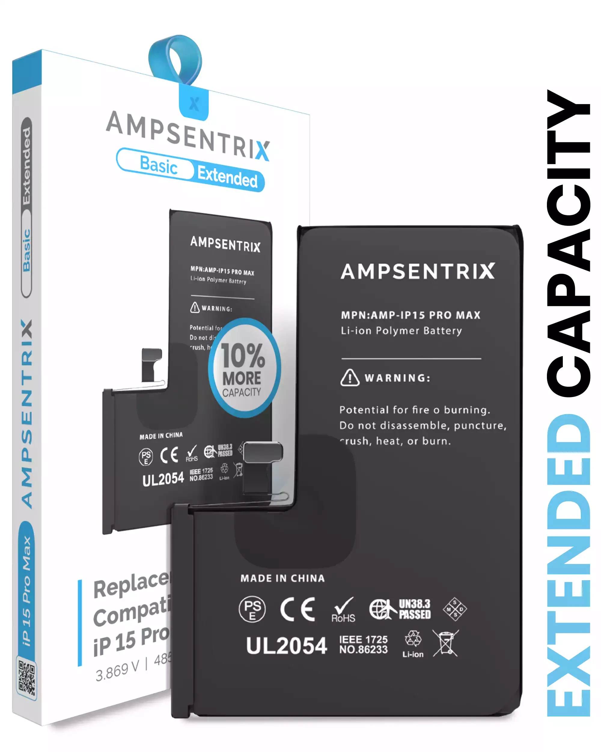 Batteria di ricambio per iPhone 15 Pro Max