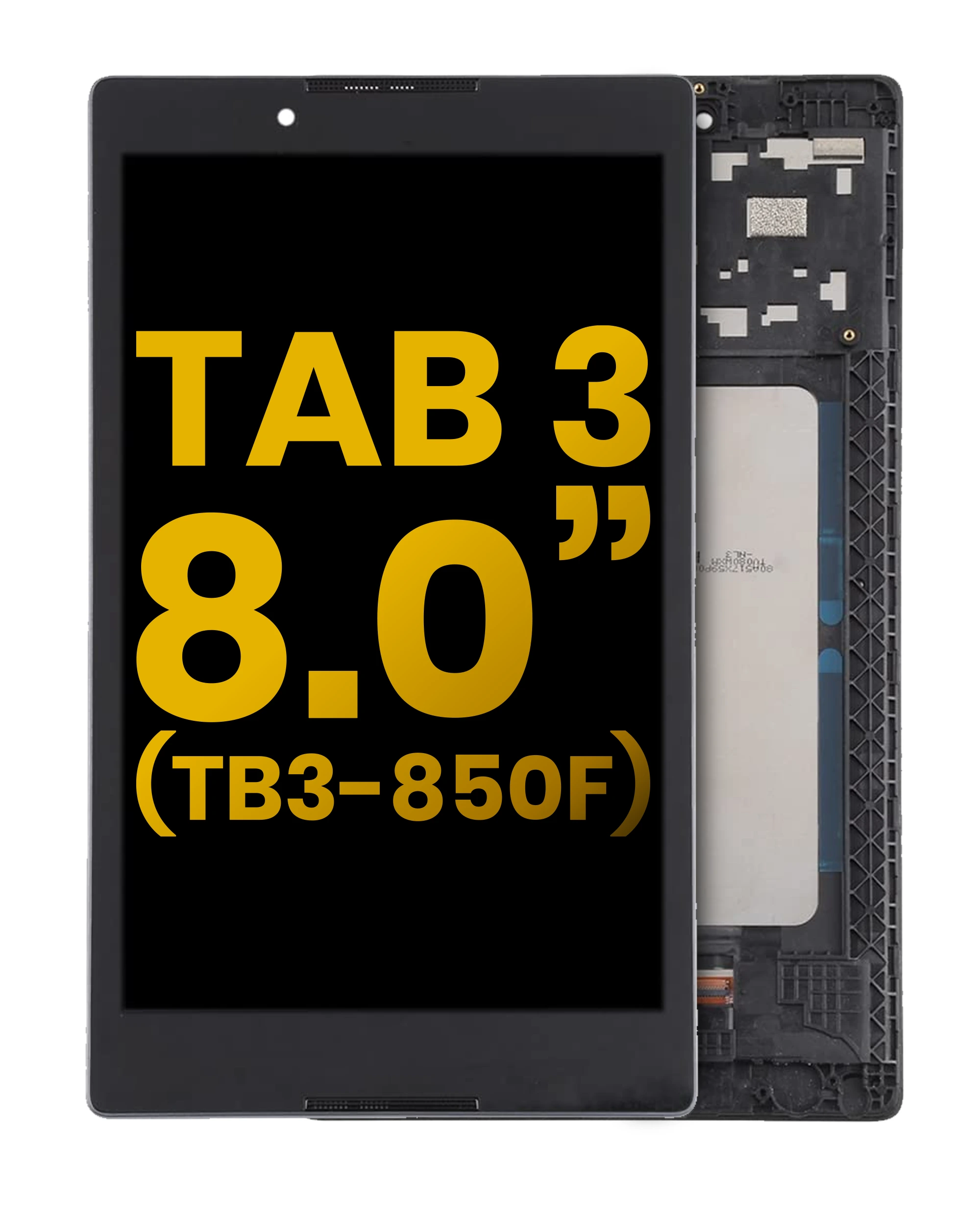 Display LCD completo con Frame per Lenovo Tab 3 (TB3-850) (HD) (Nero Denim) (Refurbished)