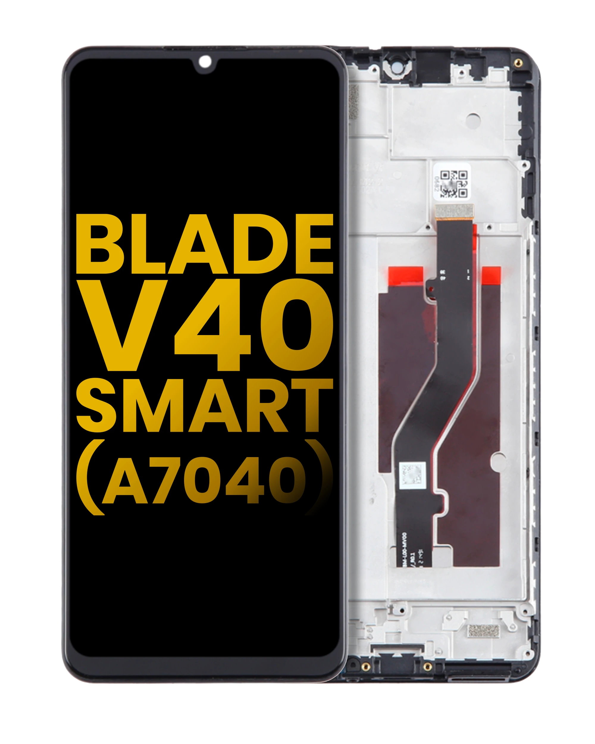 Display LCD completo con Frame per ZTE Blade V40 Smart (A7040) (Refurbished) (tutti i colori)