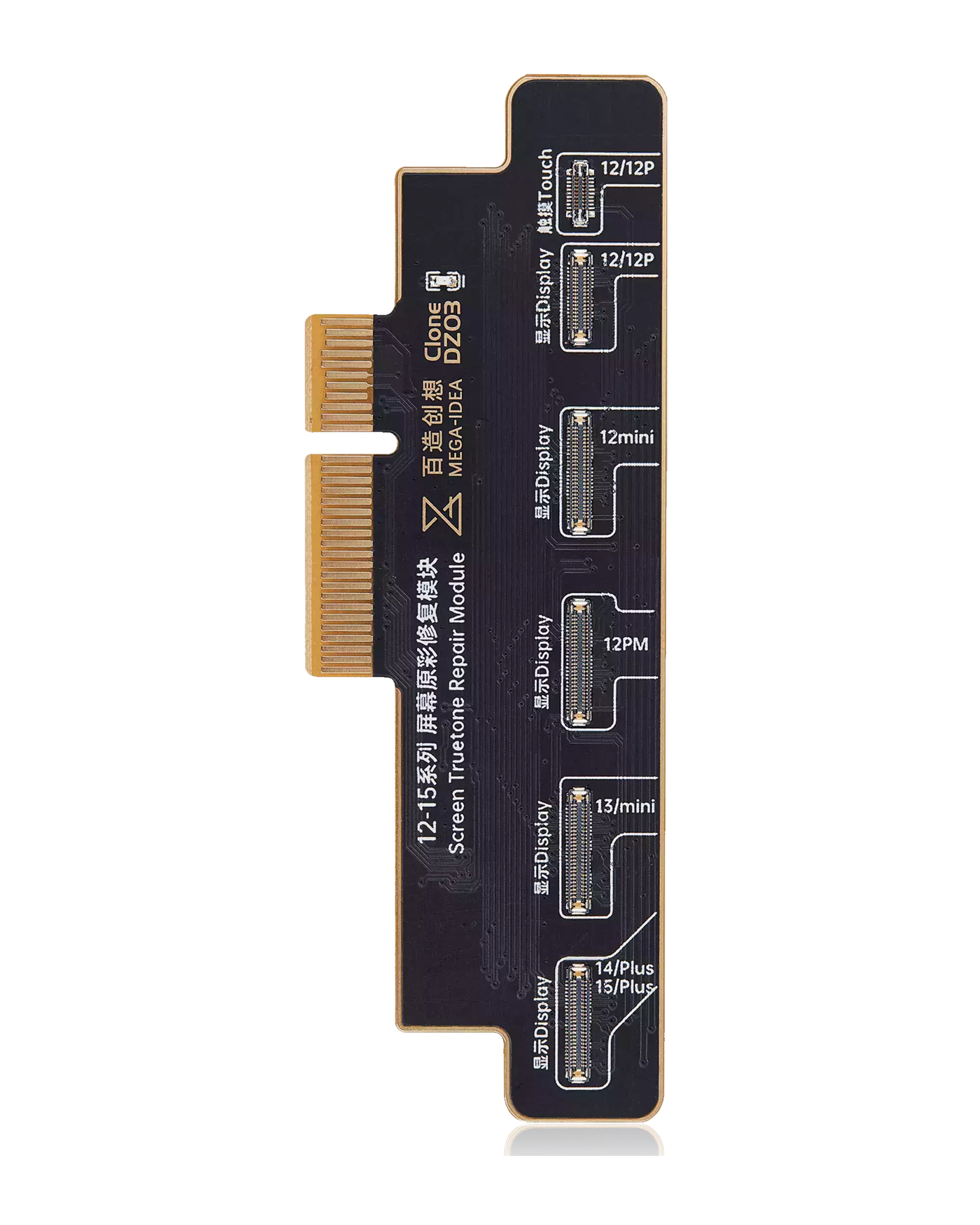 DZ03 True Tone Scheda per iPhone 12 to 13 Mini / 14 / 14 Plus / 15 / 15 Plus (Mega-idea)
