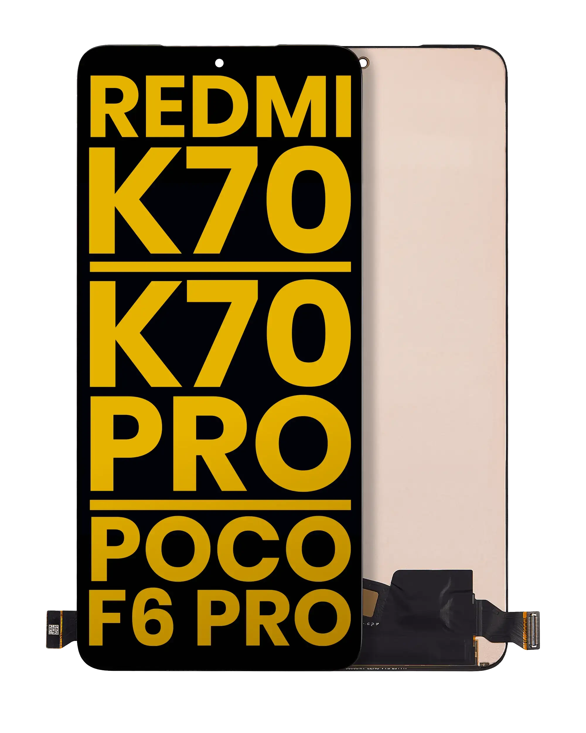 Display OLED completo senza Frame per Xiaomi Redmi K70 / K70 Pro / Poco F6 Pro (Refurbished) (tutti i colori)