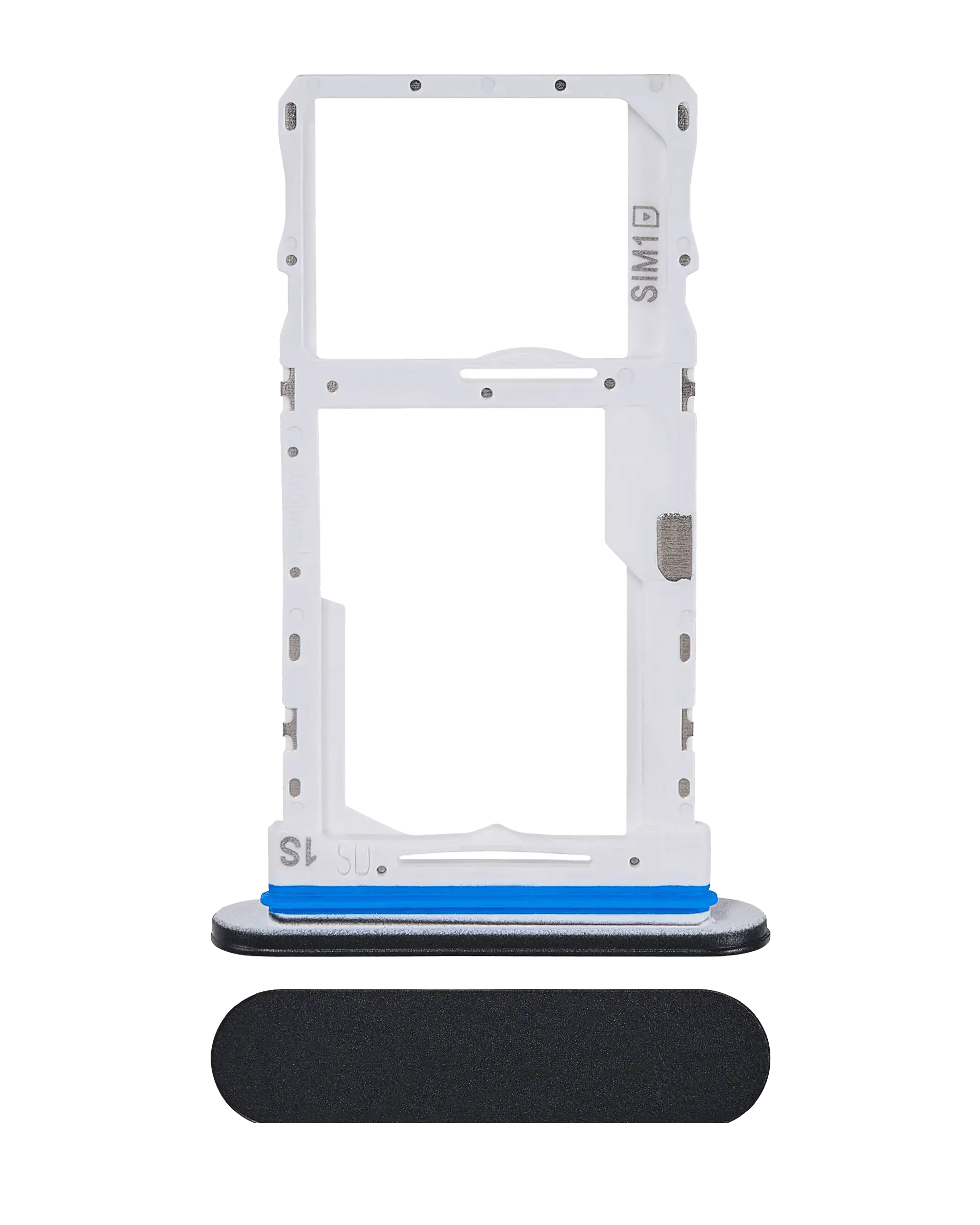 Carrellino SIM singola per Sony Xperia 10 IV (Nero)