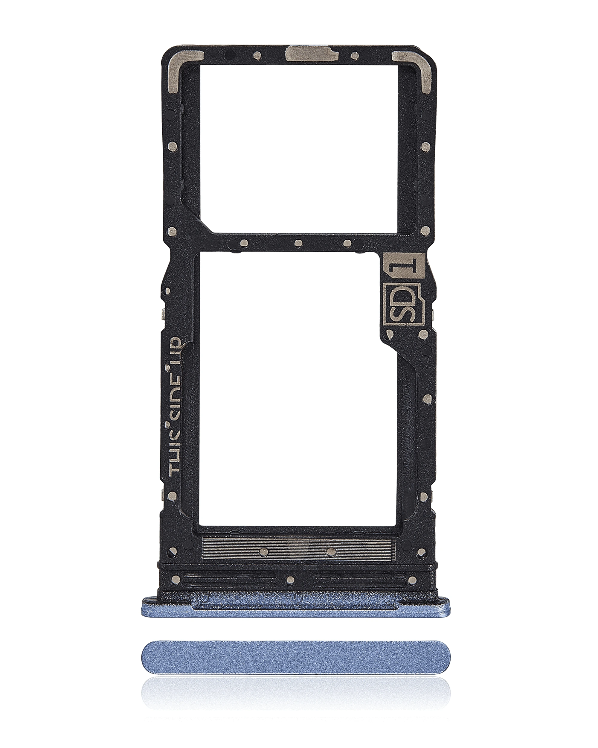 Carrellino SIM singola per Motorola Moto G34 (XT2363 /2023) (Ice Blu)