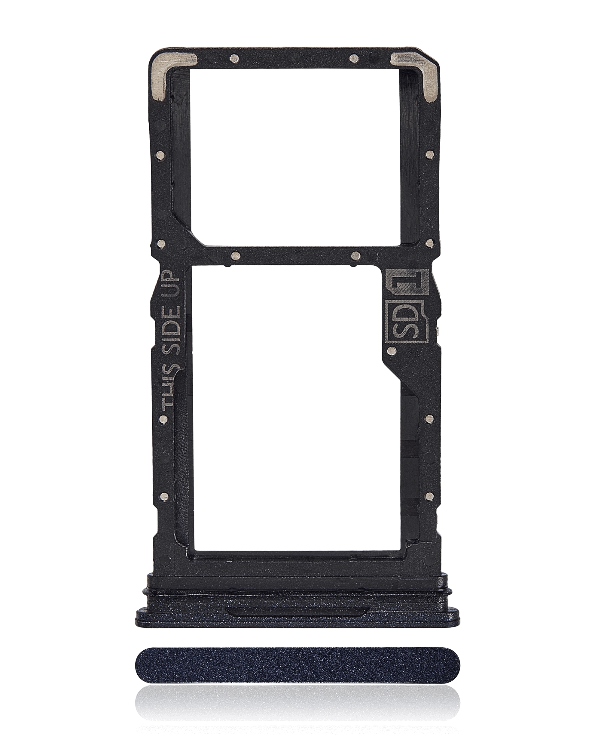 Carrellino SIM singola per Motorola Moto G84 (XT2347 / 2023) (Mezzanotte Blu)