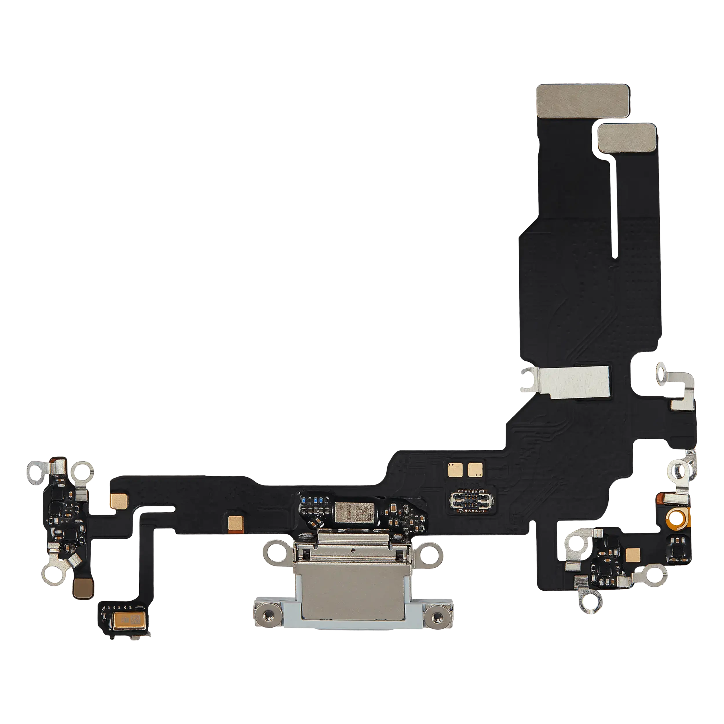Flat connettore di ricarica per iPhone 15 (Aftermarket Plus) (Blu)