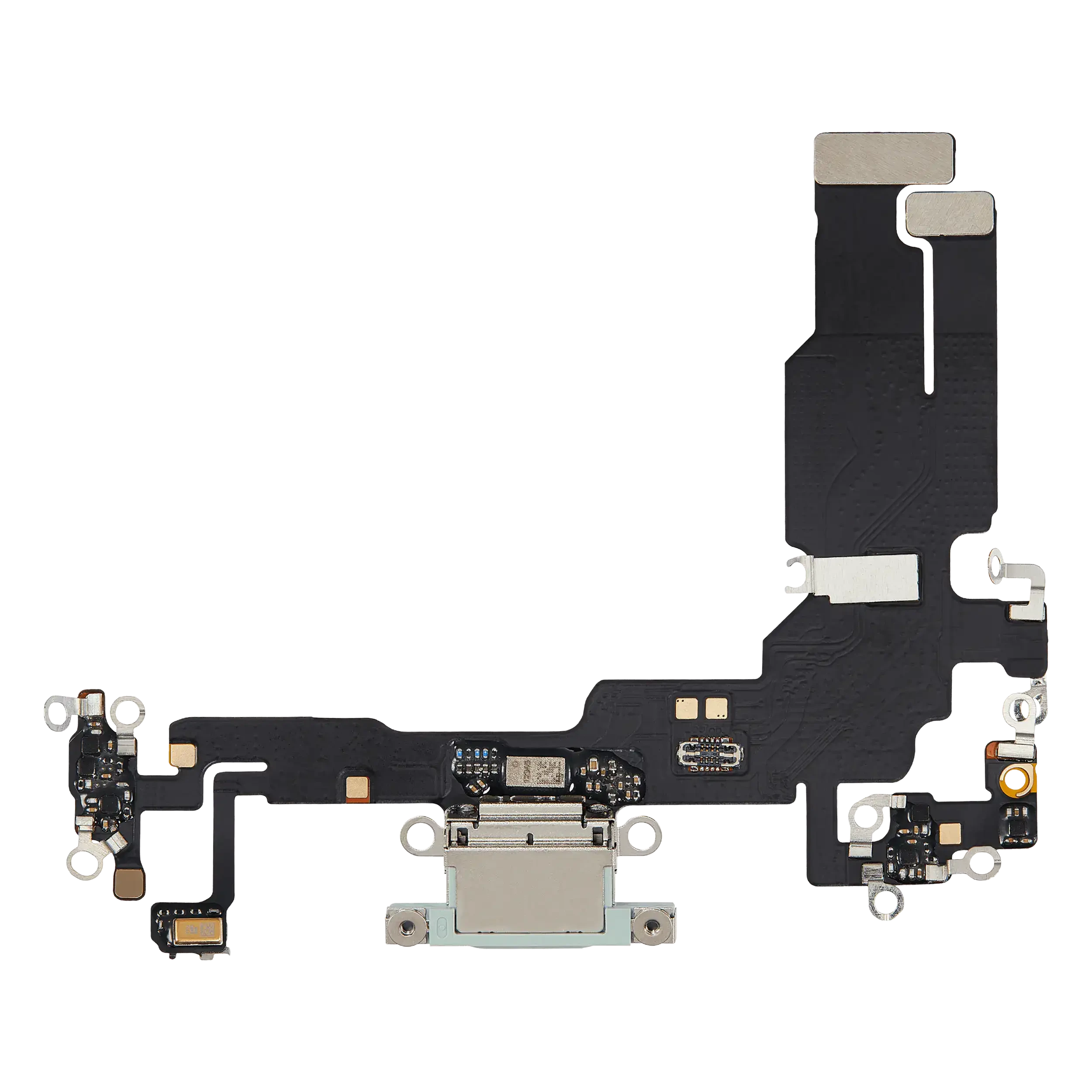 Flat connettore di ricarica per iPhone 15 (Aftermarket Plus) (Verde)