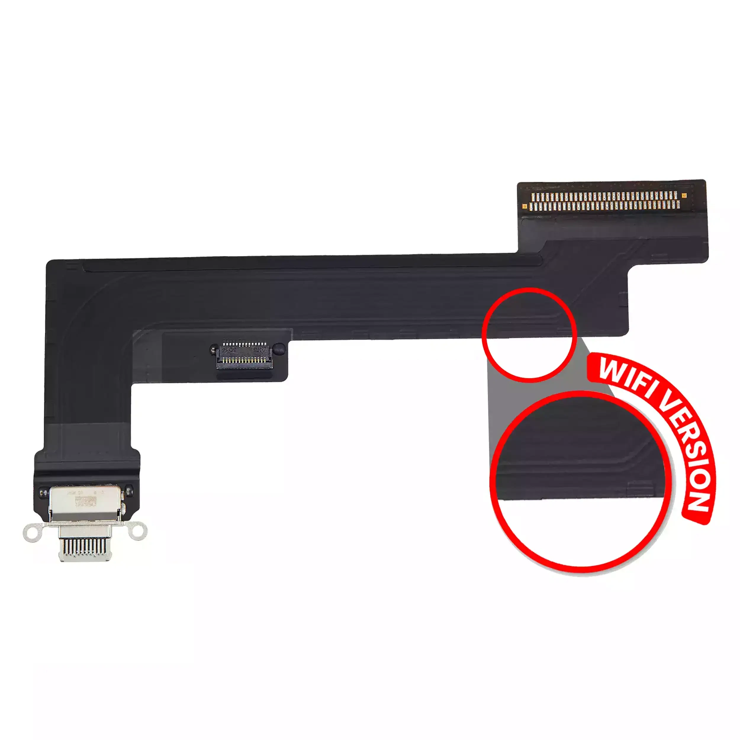 Flat connettore di ricarica per iPad Air 4 (solo WiFi) (Used Service Pack Pull: grado A) (Verde)