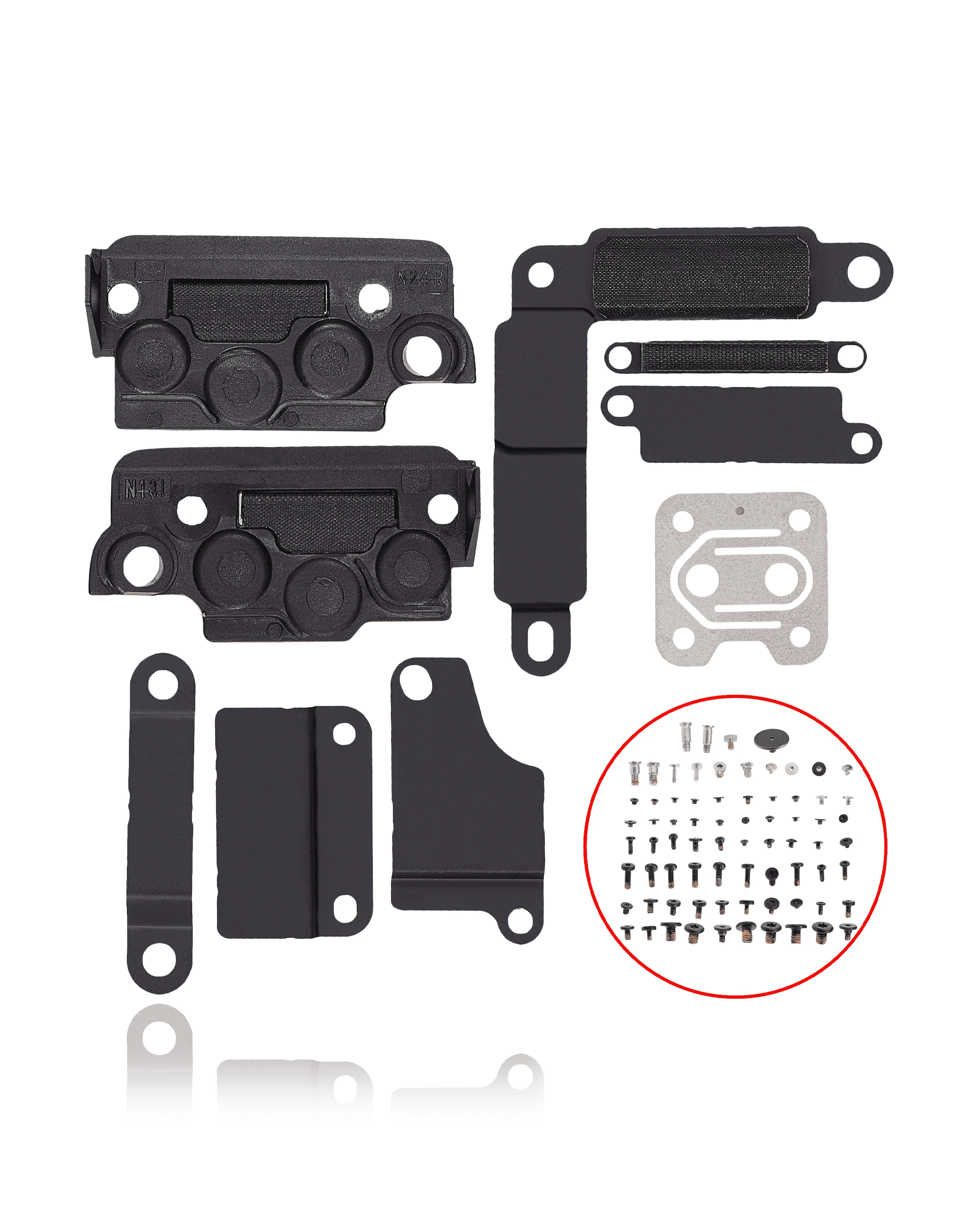Full Set Small Metal staffa e Set viti per MacBook Pro 13" A2289 (2020) / A2338 (2020)