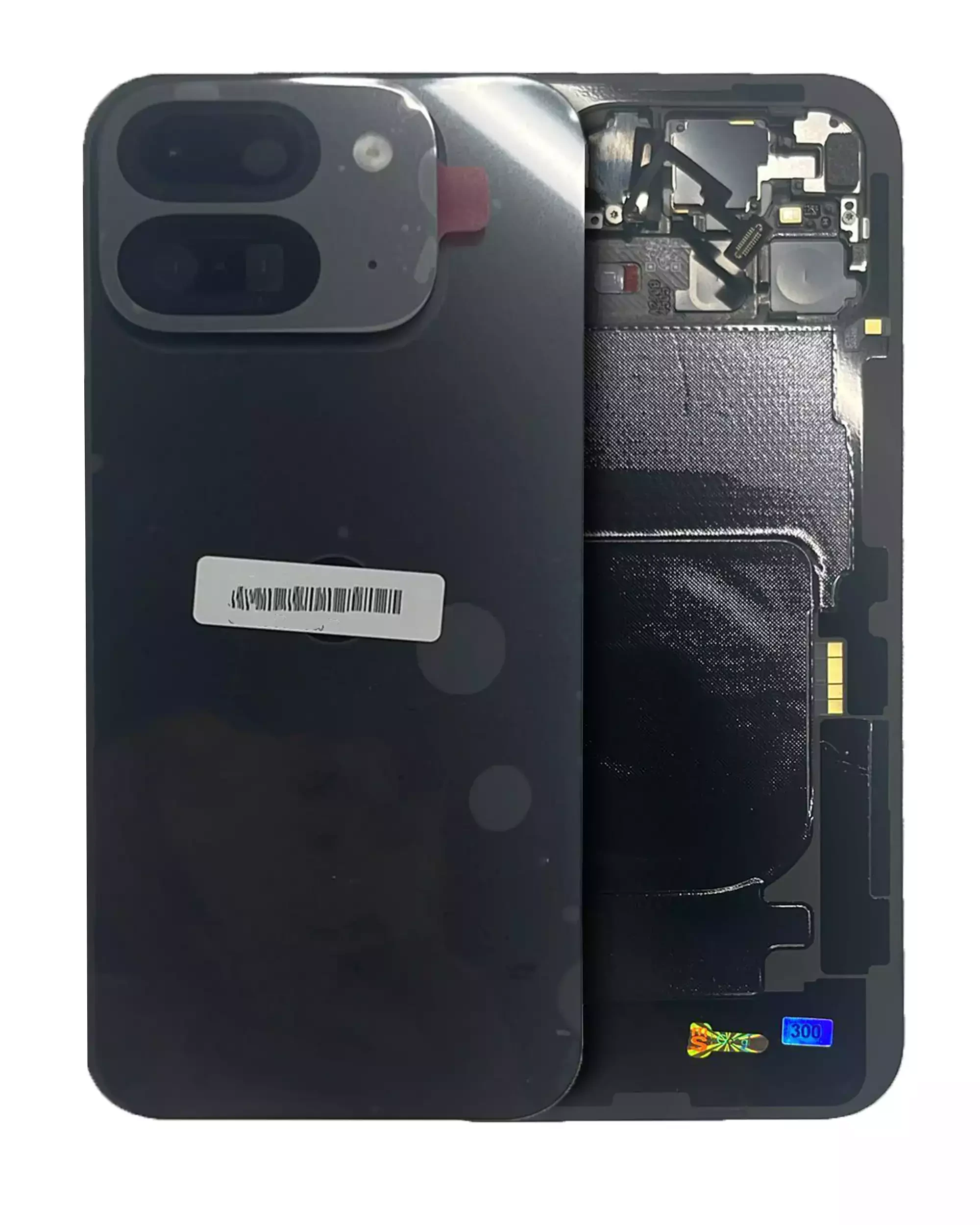 Cover posteriore per Google Pixel 9 Pro Fold (Service Pack) (Obsidian)