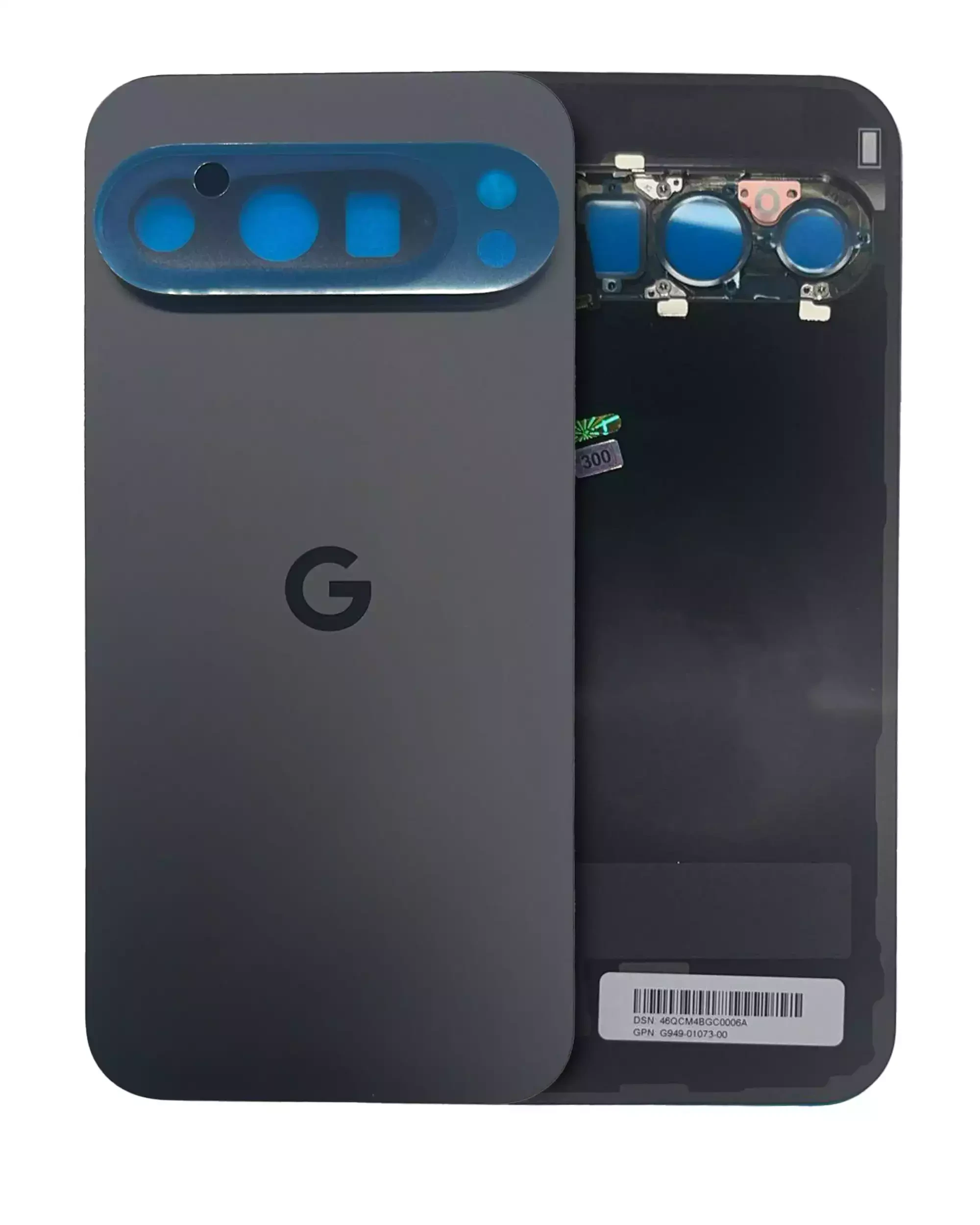 Cover posteriore per Google Pixel 9 Pro (Service Pack) (Obsidian)