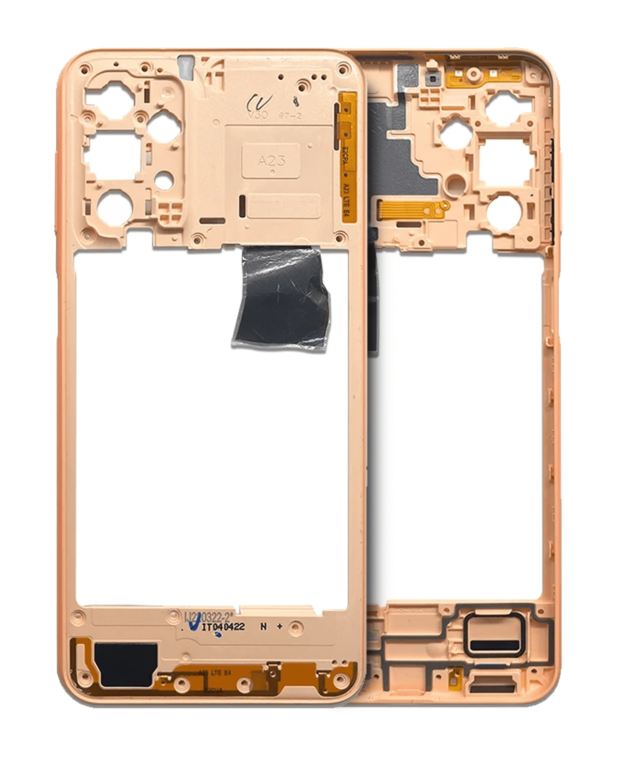 Frame centrale per Samsung Galaxy A23 (A235 / 2022) (Peach)