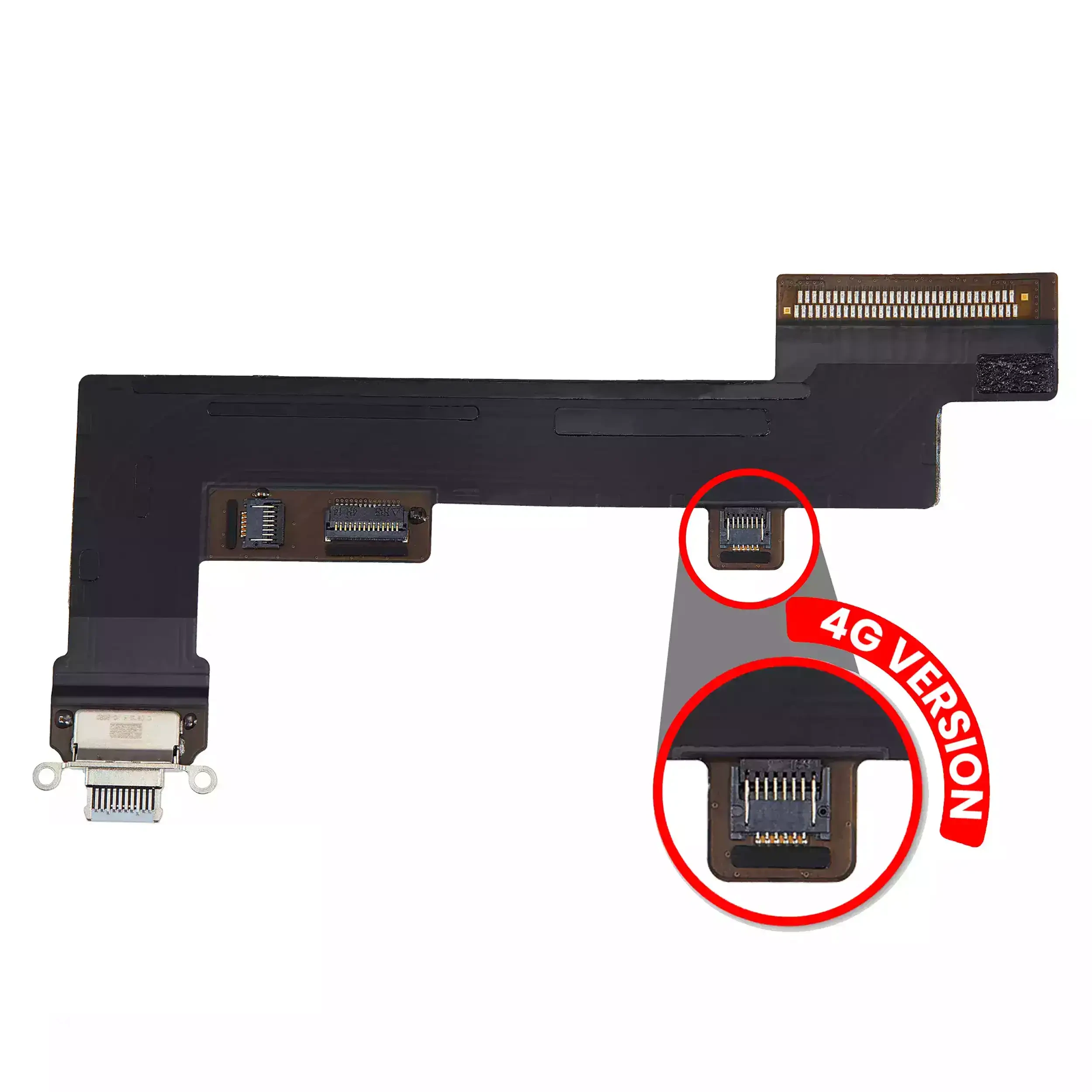 Flat connettore di ricarica per iPad Air 4 (Cellular) (Used Service Pack Pull: grado A) (Blu cielo)
