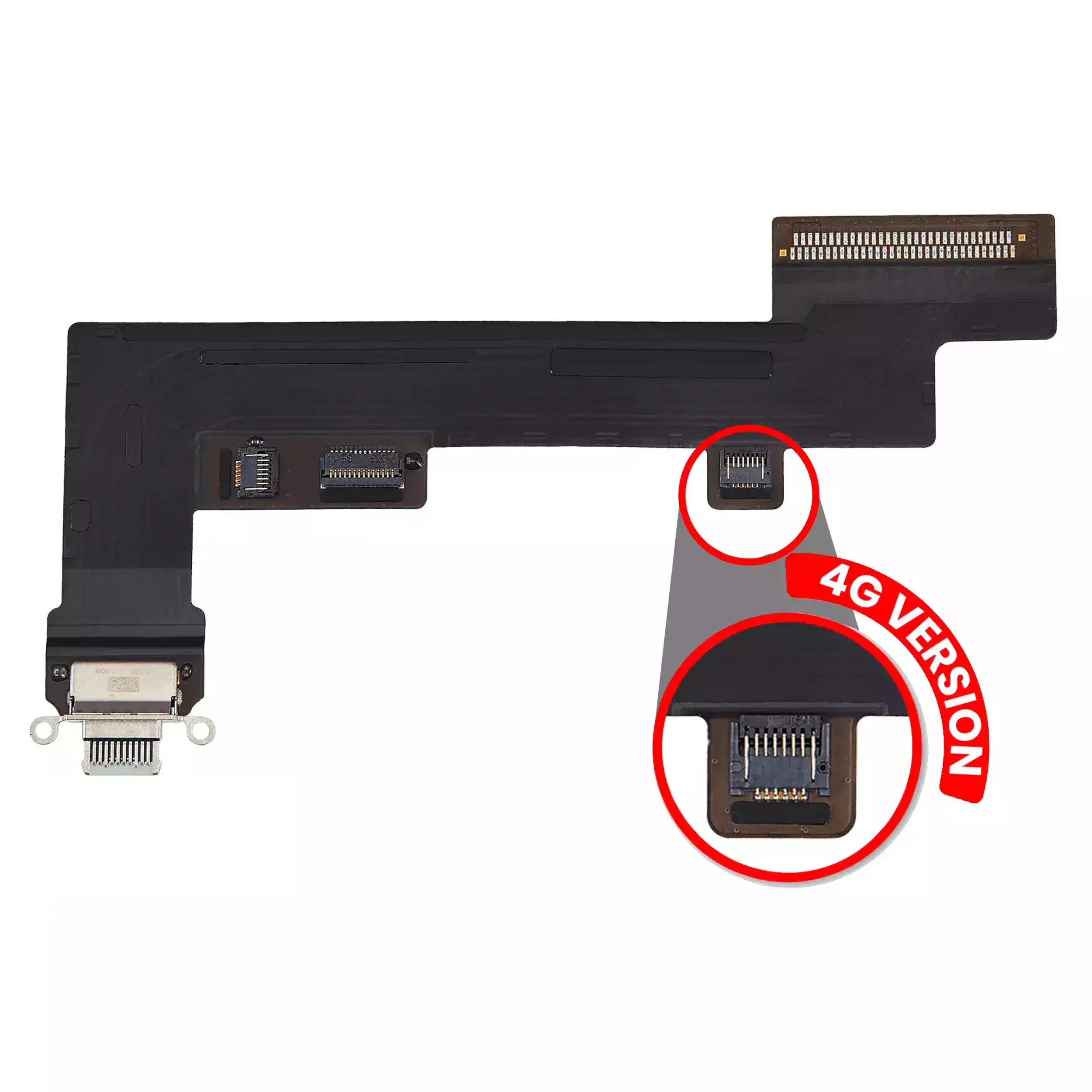 Flat connettore di ricarica per iPad Air 4 (Cellular) (Used Service Pack Pull: grado A) (Verde)