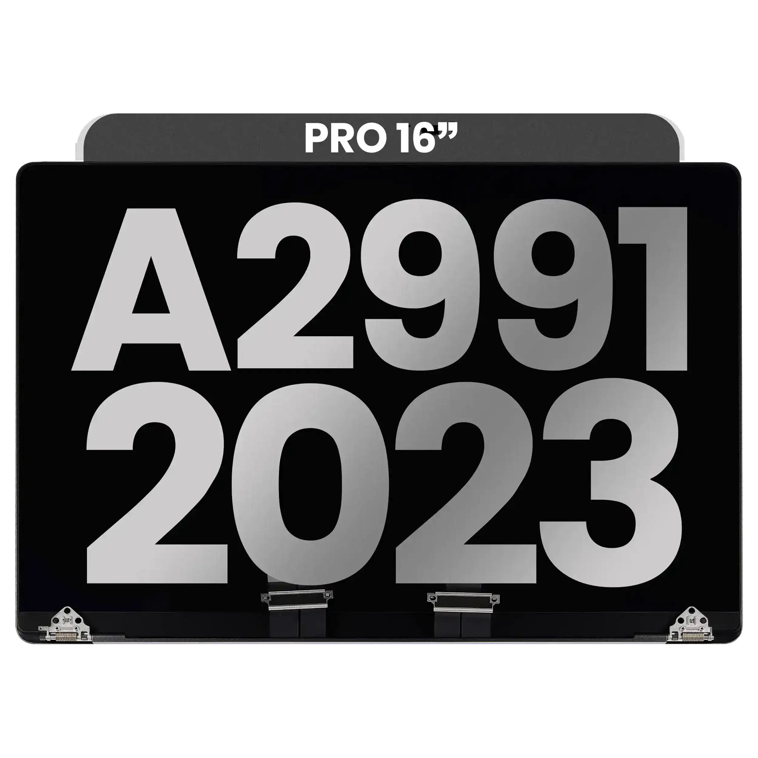 Display LCD completo per MacBook Pro 16" A2991 (2023) (Used Service Pack Pull: grado A) (Nero siderale)