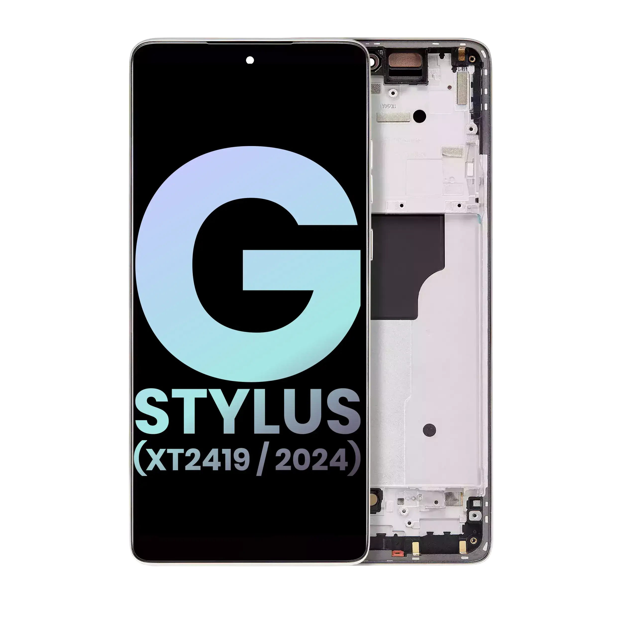 Display OLED completo con Frame per Motorola Moto G Stylus 5G (XT2419 / 2024) (Service Pack) (Caramel Latte)