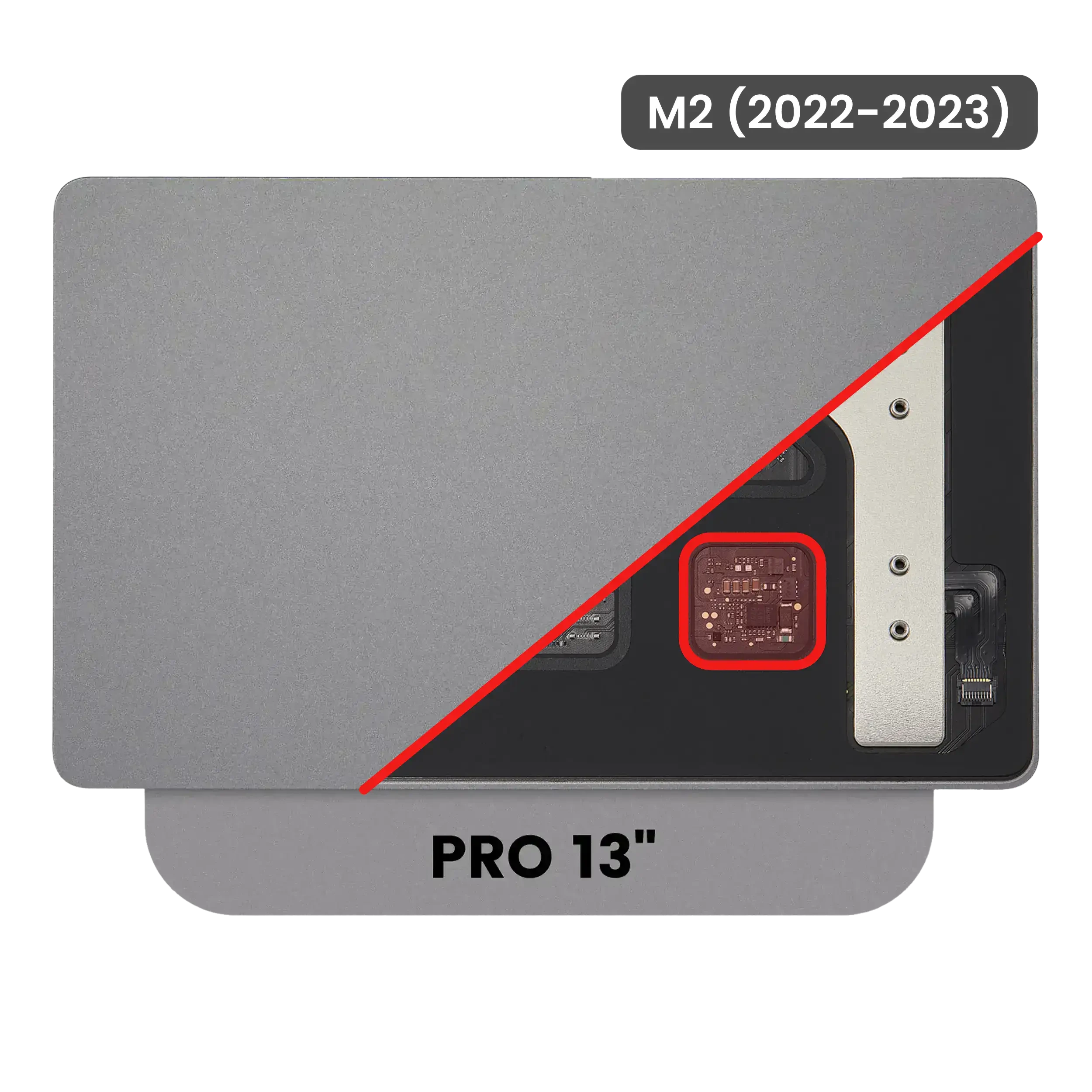 Trackpad per MacBook Pro 13" A2338 (2022-2023) (M2) (Grigio siderale)