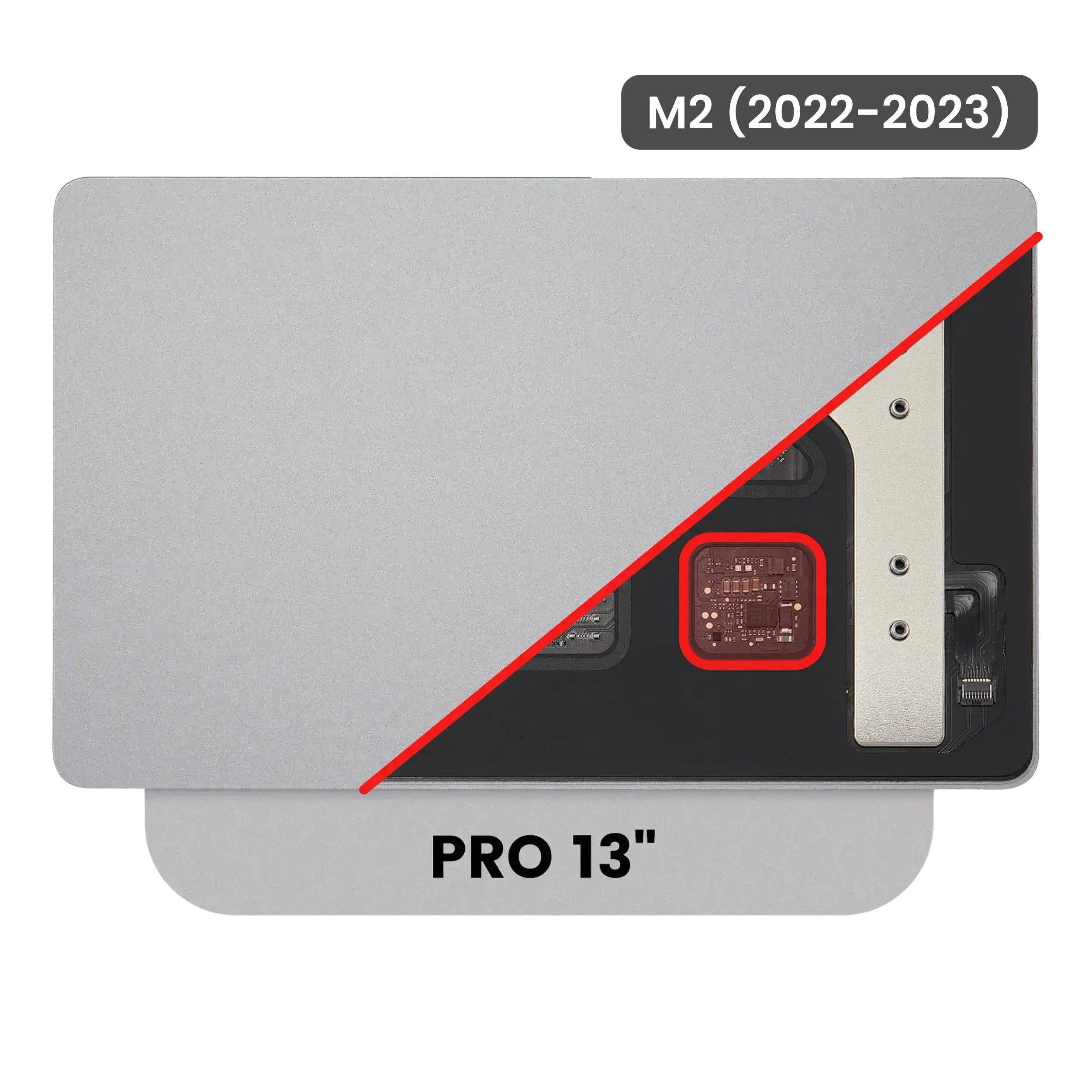 Trackpad per MacBook Pro 13" A2338 (2022-2023) (M2) (Argento)