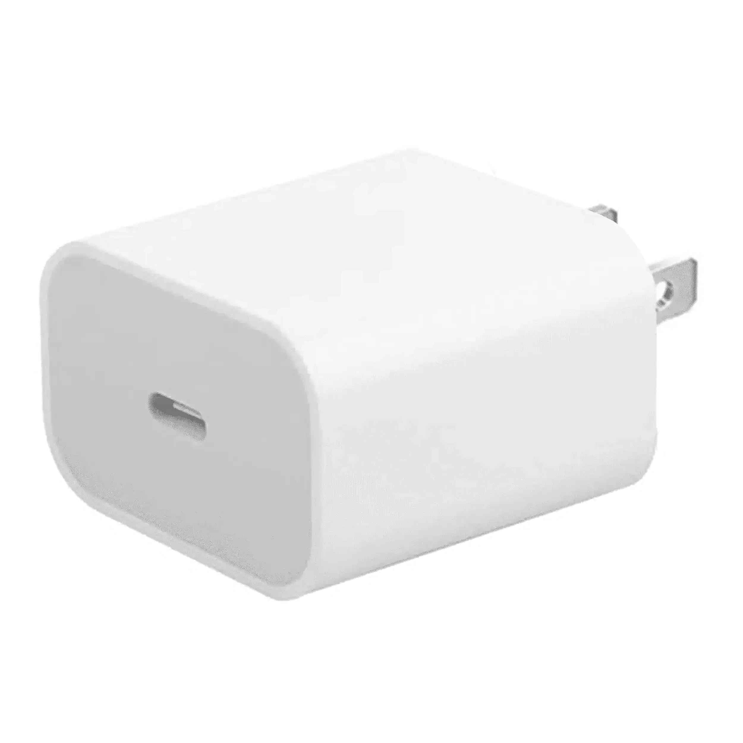 Apple 20W USB-C Wall Adapter per iPhone / iPad / Watch / iPod (Service Pack grado A, Bulk confezioneaging) (10 pezzi)
