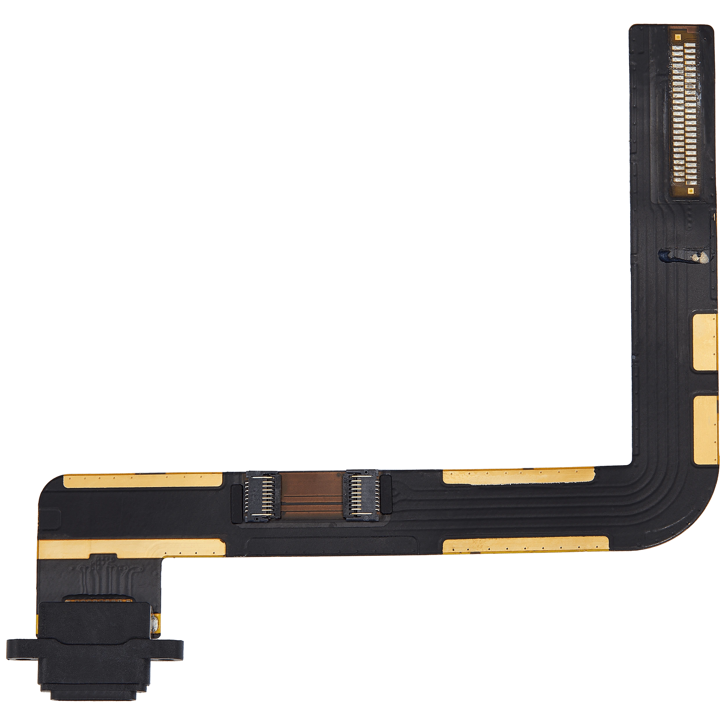 Flat connettore di ricarica per iPad 7 (2019) / iPad 8 (2020) / iPad 9 (2021) (Used Service Pack Pull: grado A) (Nero)