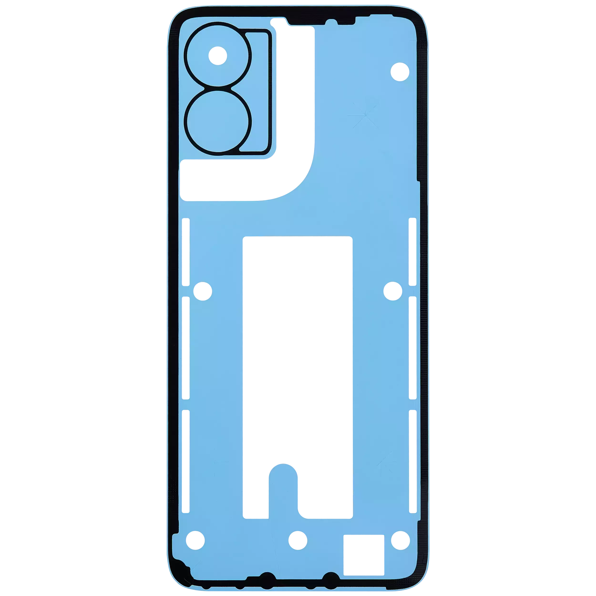 Adesivo cover posteriore per Motorola Moto G Play (XT2413 / 2024) (Service Pack)