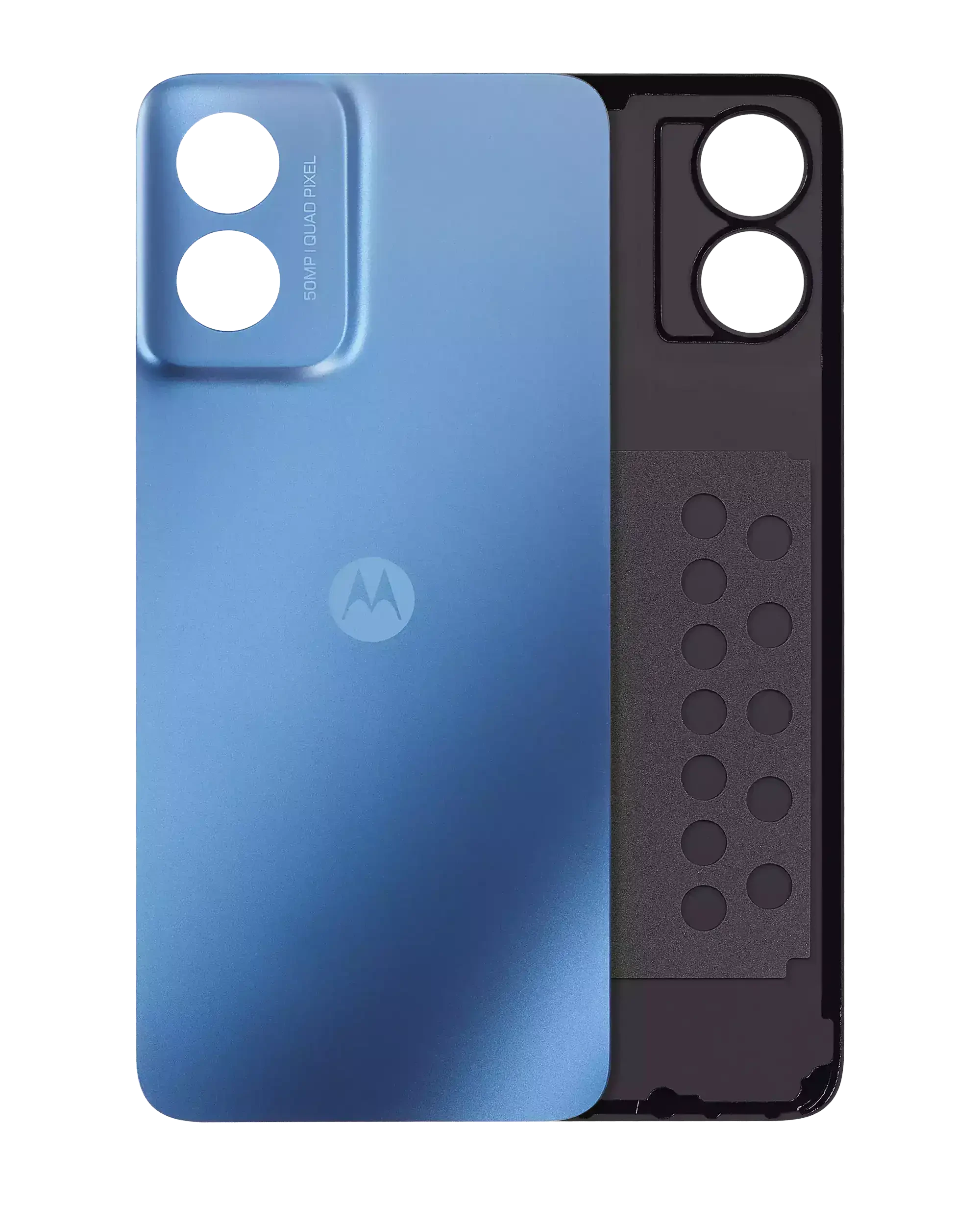 vetro cover posteriore per Motorola Moto G Play (XT2413 / 2024) (Service Pack) (Coronet Blu)