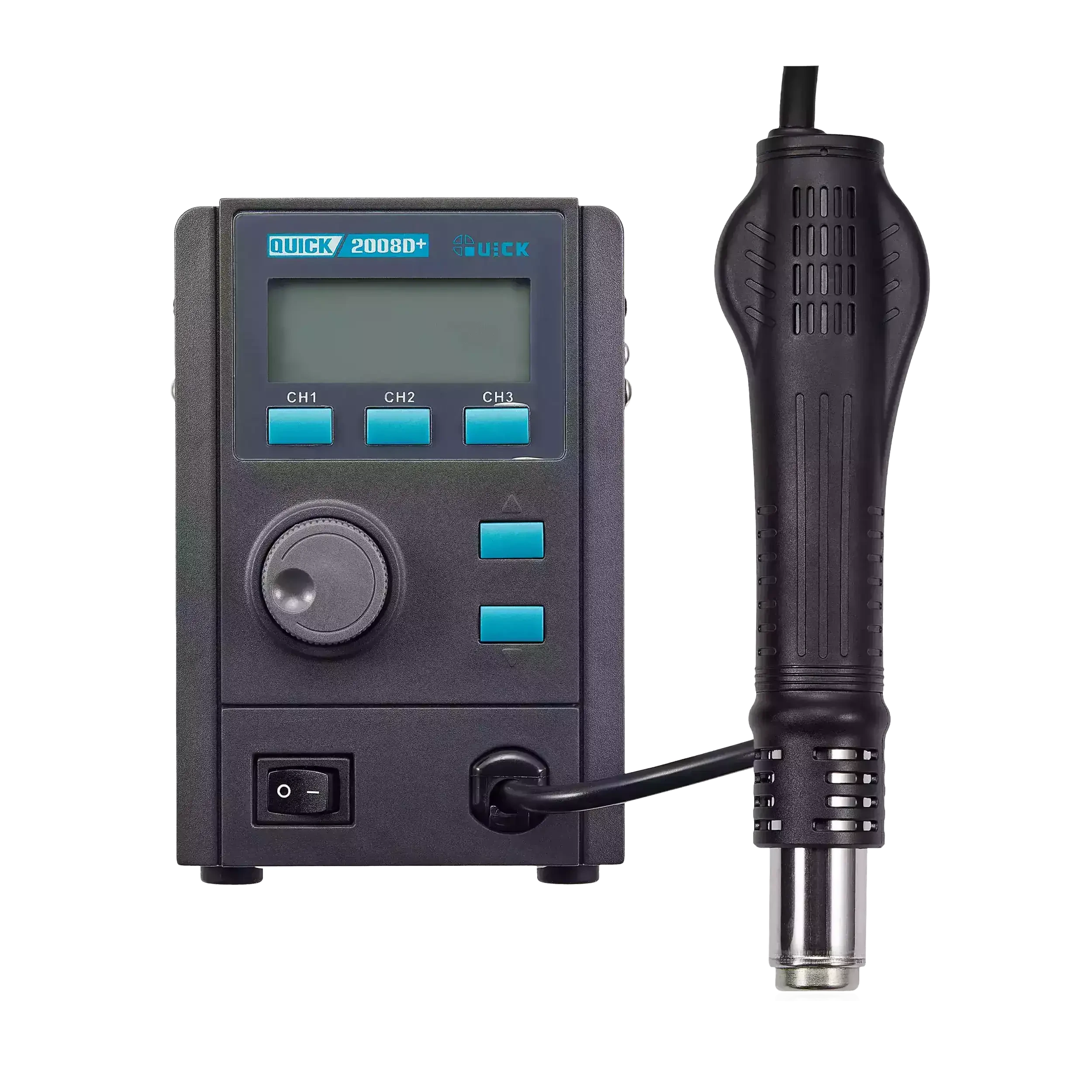 2008D+ Desoldering Digital Display Heat Gun Welding Rework stazione saldante (Quick) (110V / North American)