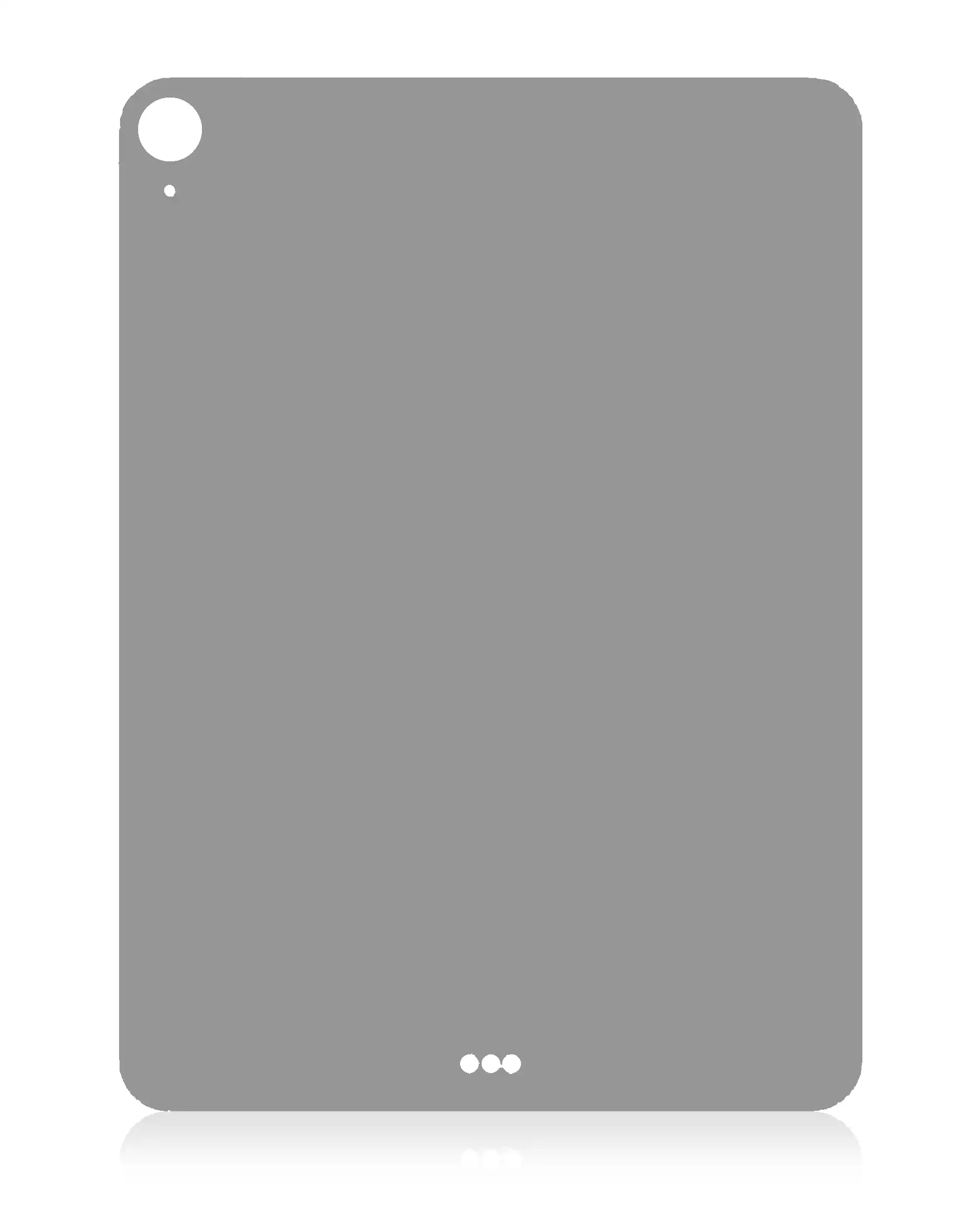 Bottom Skin per iPad 5 (2017) / iPad 6 (2018) (Cellular) (Grigio)