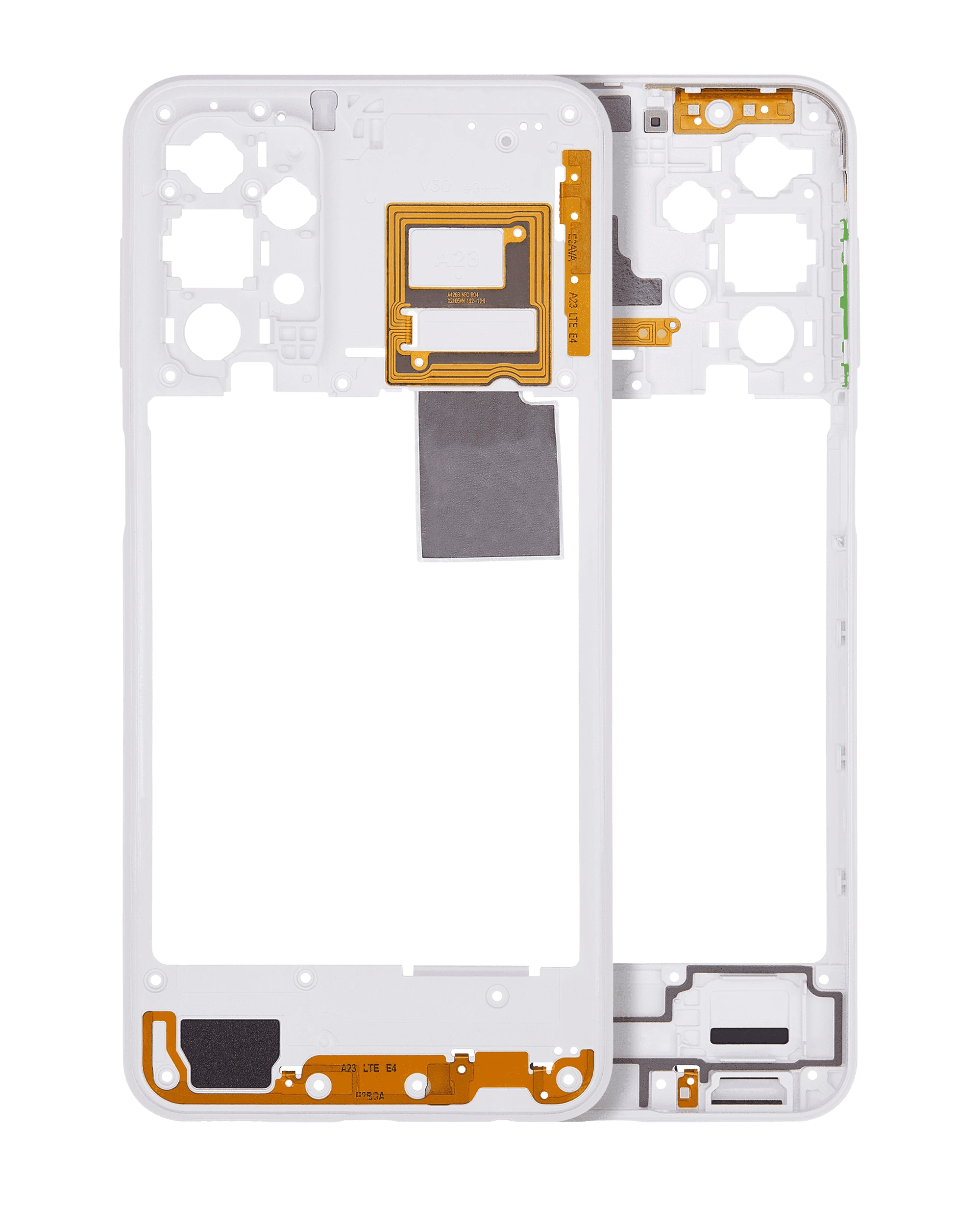 Frame centrale per Samsung Galaxy A23 (A235 / 2022) (Bianco)