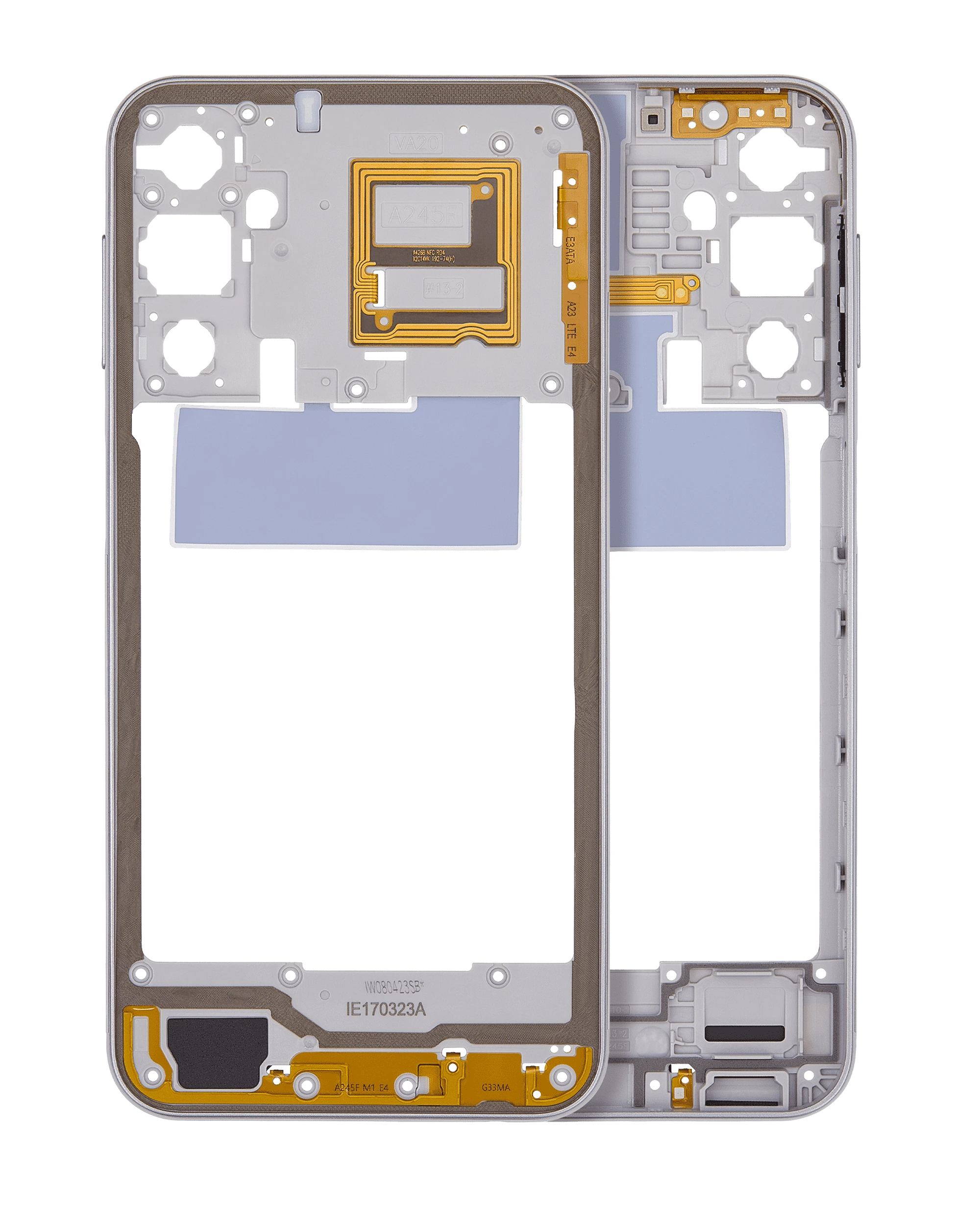 Frame centrale per Samsung Galaxy A24 4G (A245 / 2023) (Blu gradient)