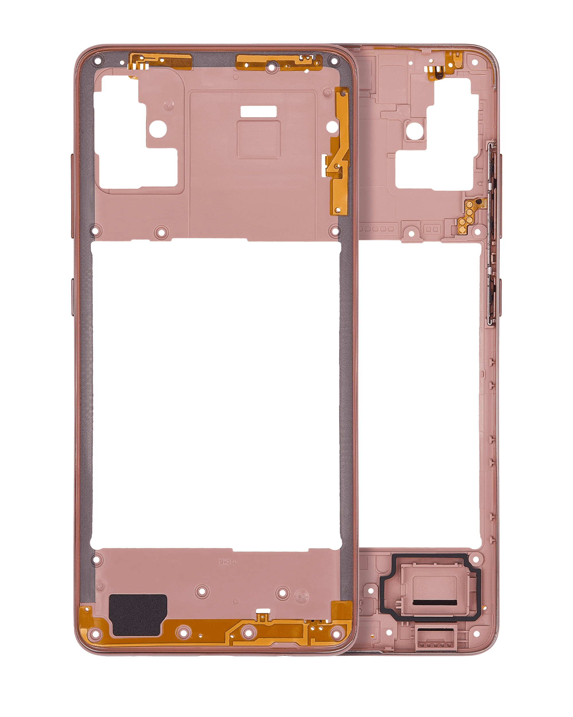 Frame centrale per Samsung Galaxy A51 4G (A515 / 2019) (Prism Crush Rosa)