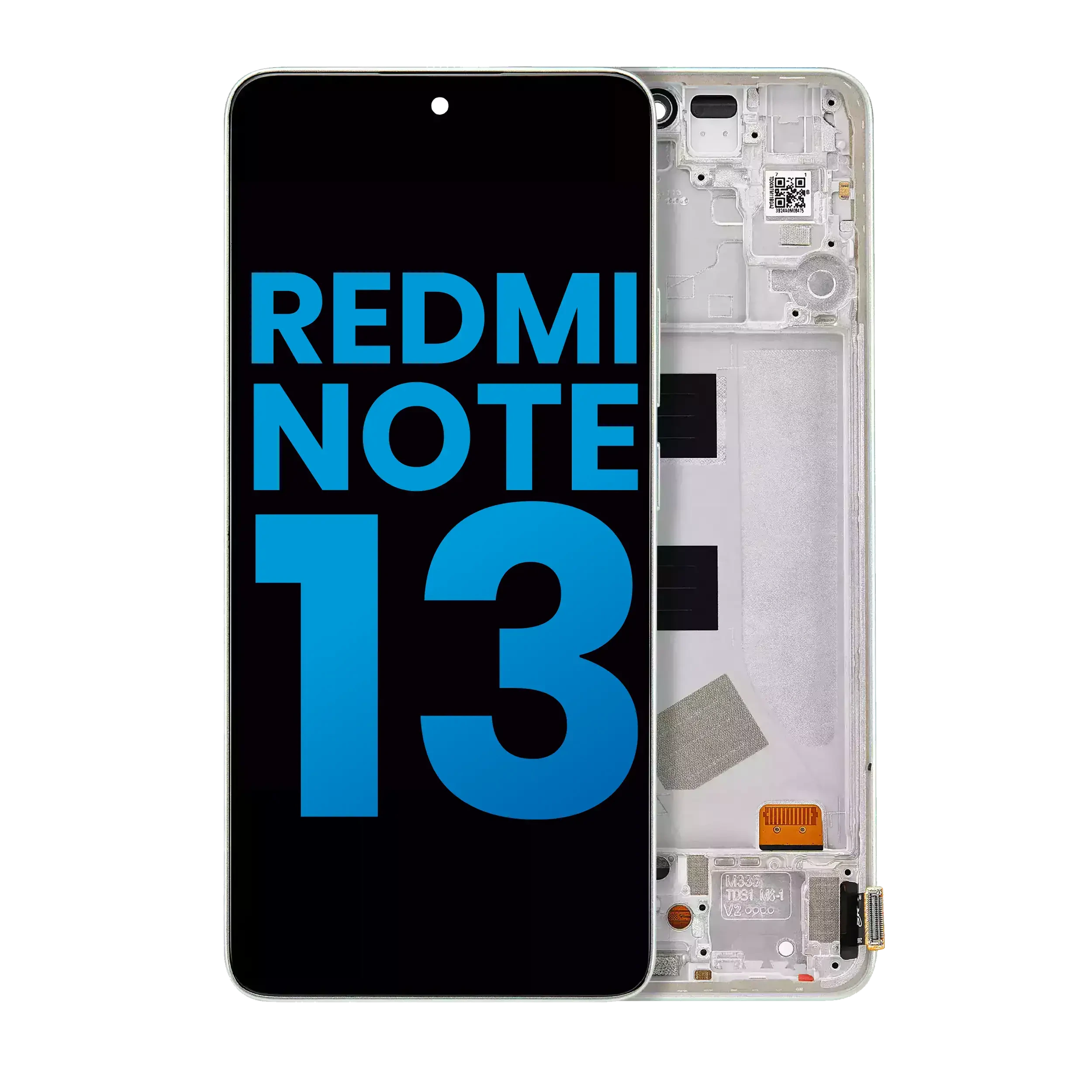 Display LCD completo con Frame per Xiaomi Redmi Note 13 4G (Aftermarket: Incell) (Mint Verde)