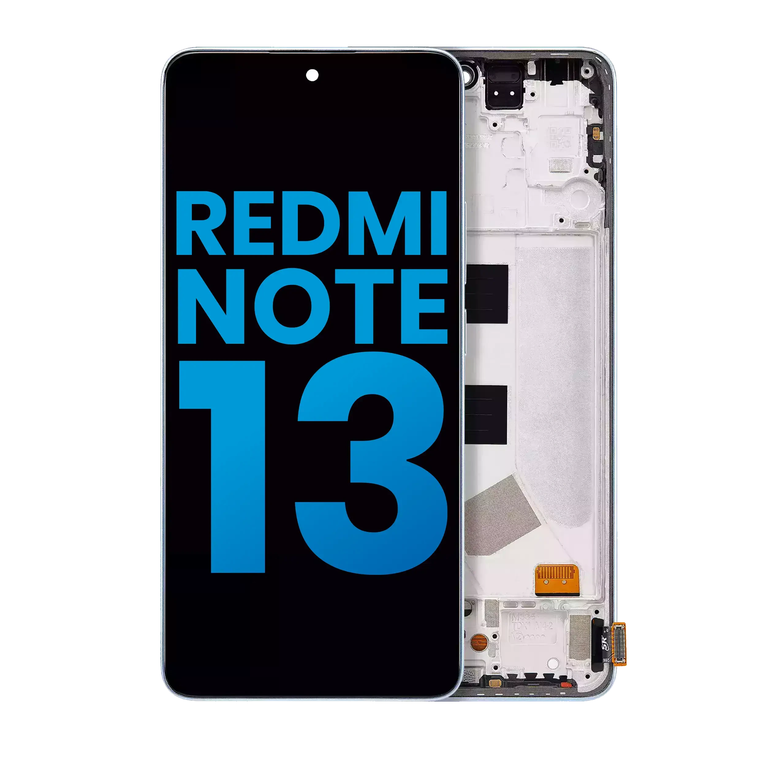 Display LCD completo con Frame per Xiaomi Redmi Note 13 4G (Aftermarket: Incell) (Ice Blu)