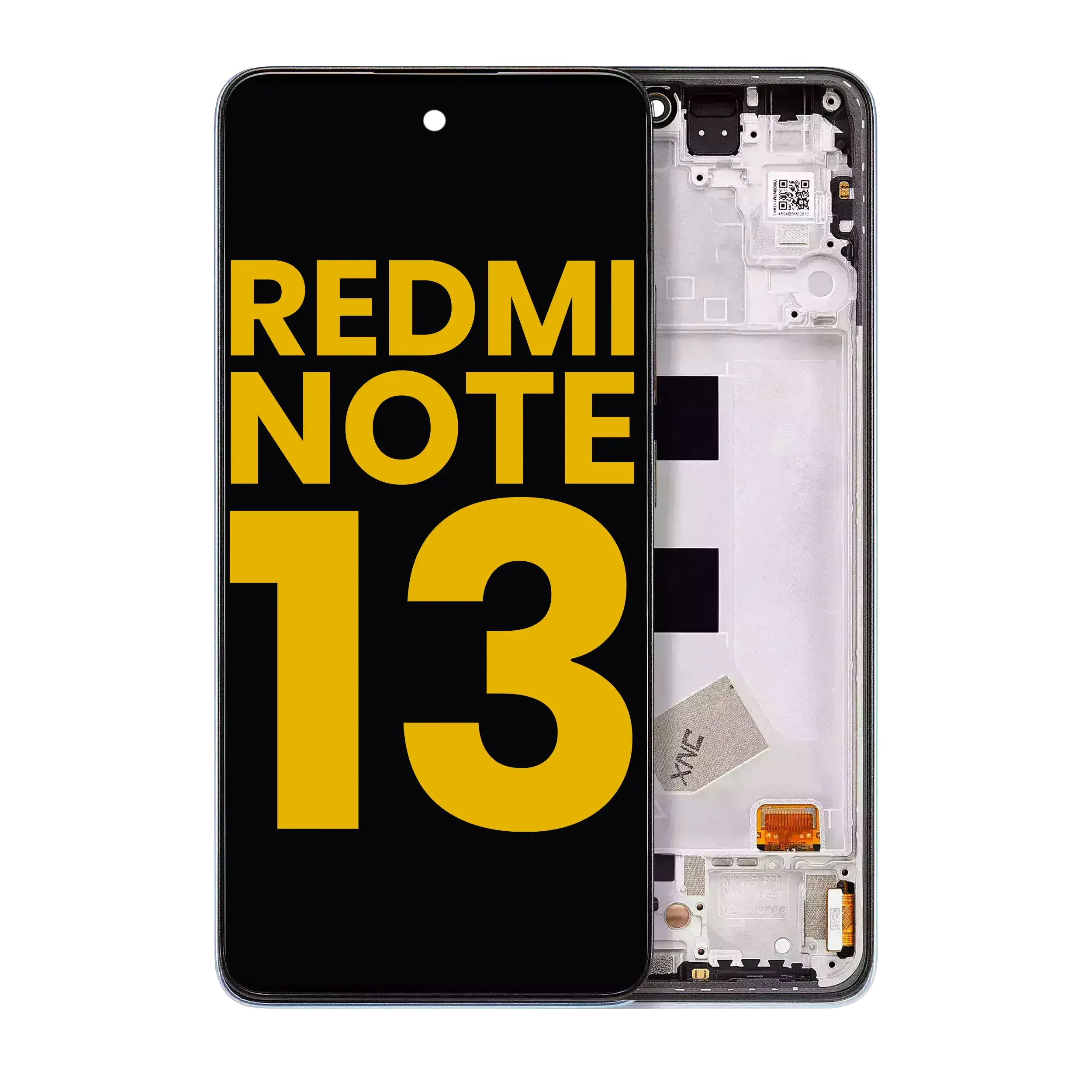 Display OLED completo con Frame per Xiaomi Redmi Note 13 4G (Refurbished) (Mezzanotte Nero)