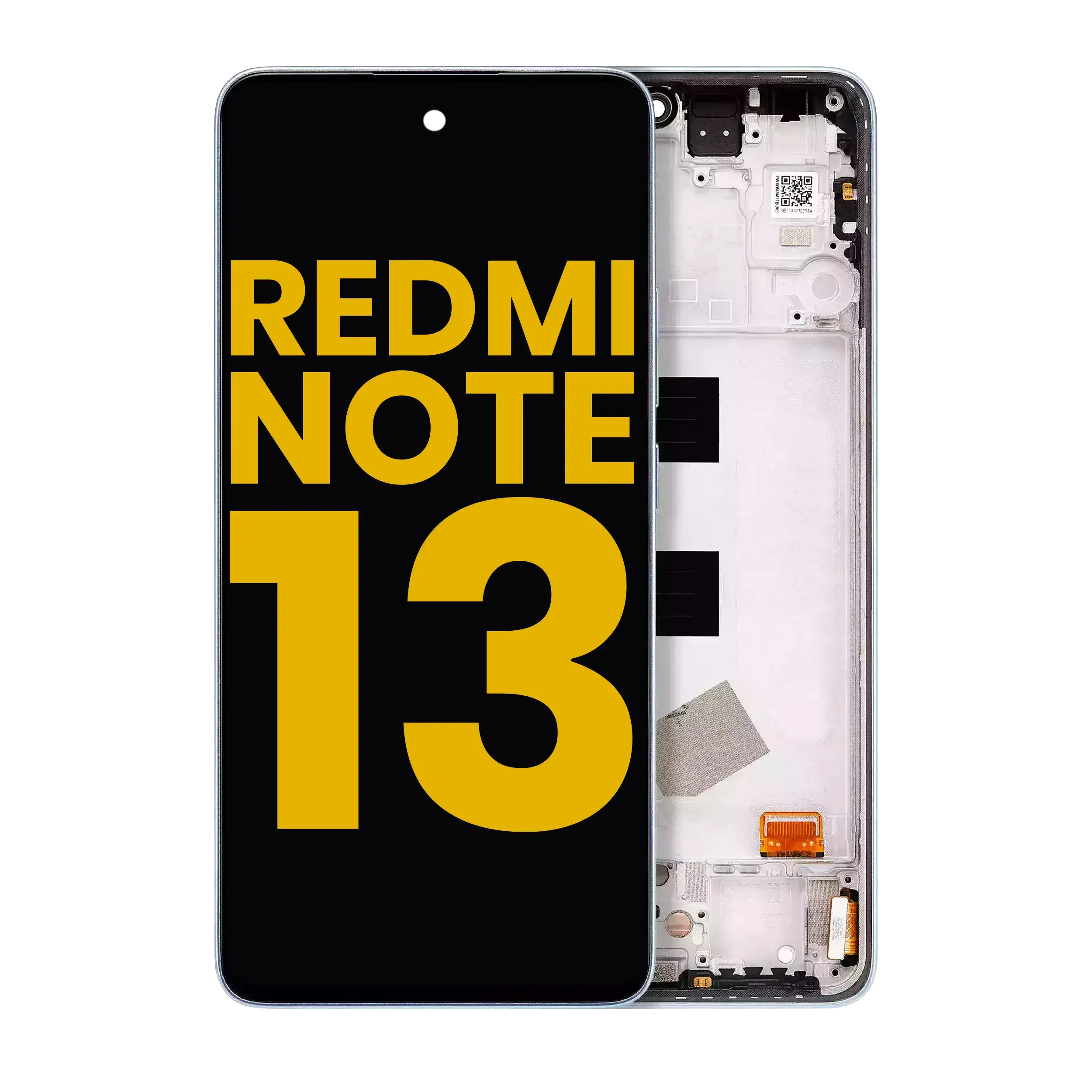 Display OLED completo con Frame per Xiaomi Redmi Note 13 4G (Refurbished) (Ice Blu)
