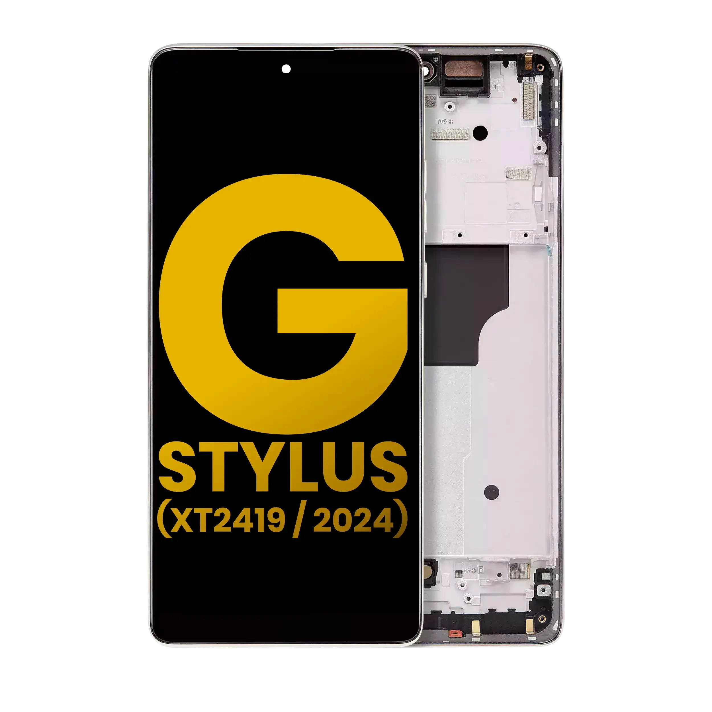 Display OLED completo con Frame per Motorola Moto G Stylus 5G (XT2419 / 2024) (Refurbished) (Caramel Latte)