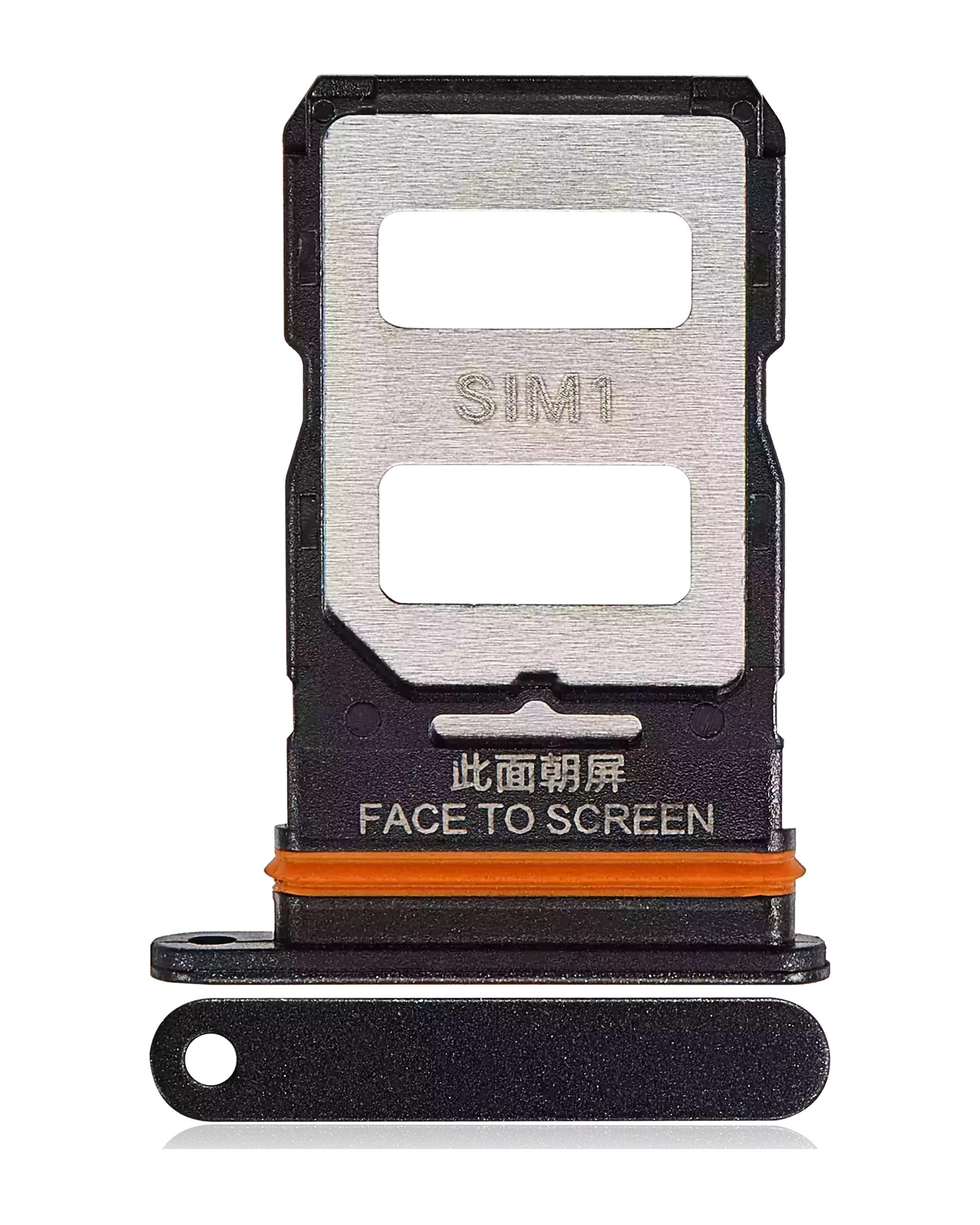 Carrellino SIM compatibile per Xiaomi Redmi Note 12 Pro Speed / Poco X5 Pro 5G (Nero)