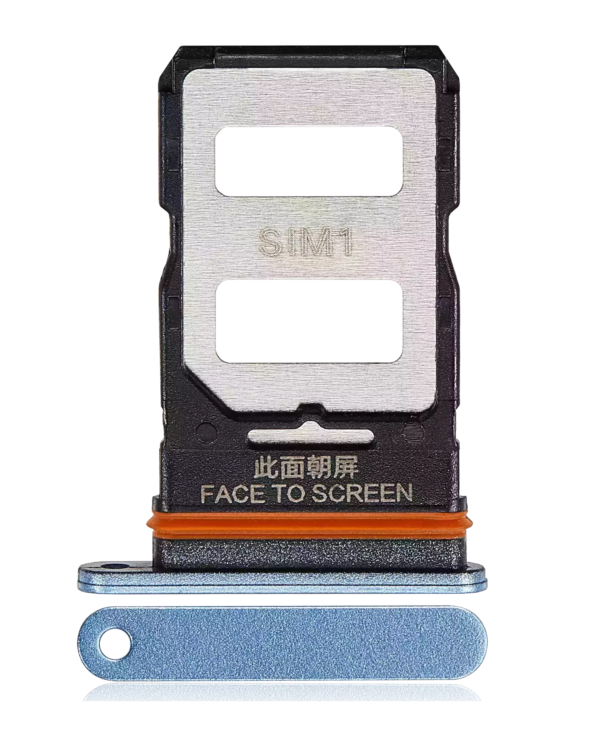 Carrellino SIM per Xiaomi Redmi Note 12 Pro Speed / Poco X5 Pro 5G(Blu)