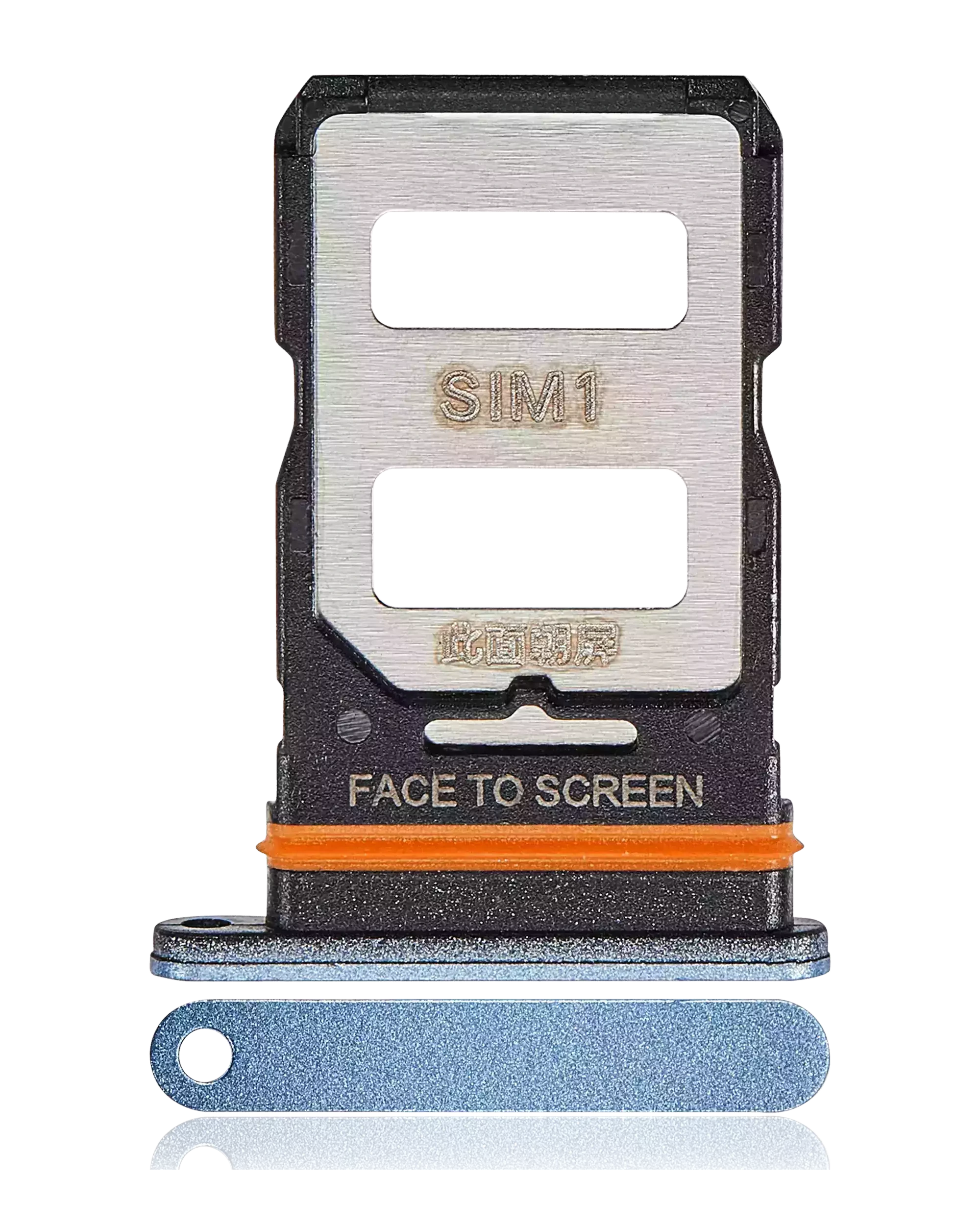 Carrellino SIM per Xiaomi Redmi Note 12 Pro Plus (Iceberg Blu)