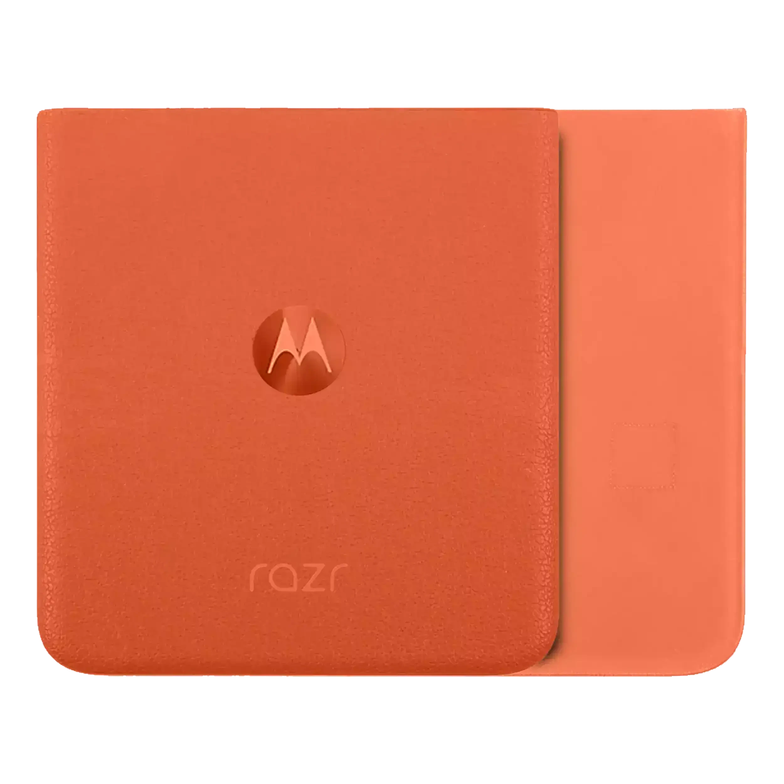 vetro cover posteriore per Motorola Razr / Razr 50 (XT2453 / 2024) (Service Pack) (Spritz Arancione)