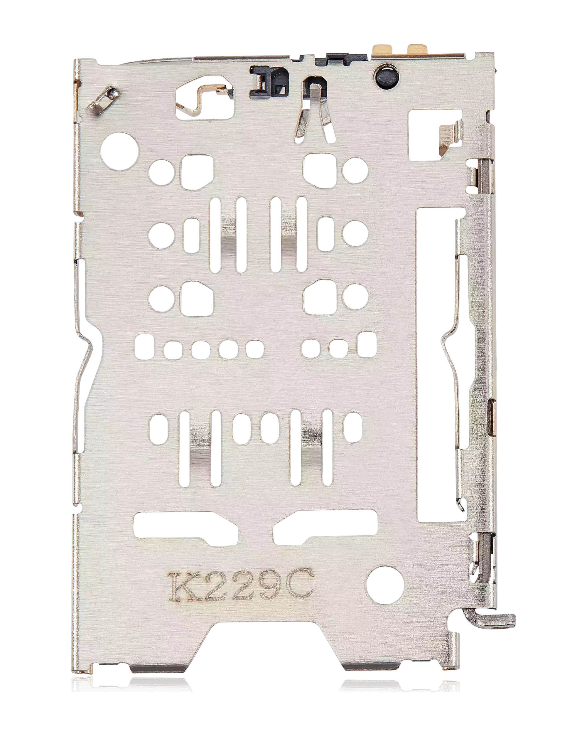 Sim Card Reader Only Metal Shell per Motorola Moto G Play (XT2271/ 2023) (Service Pack)