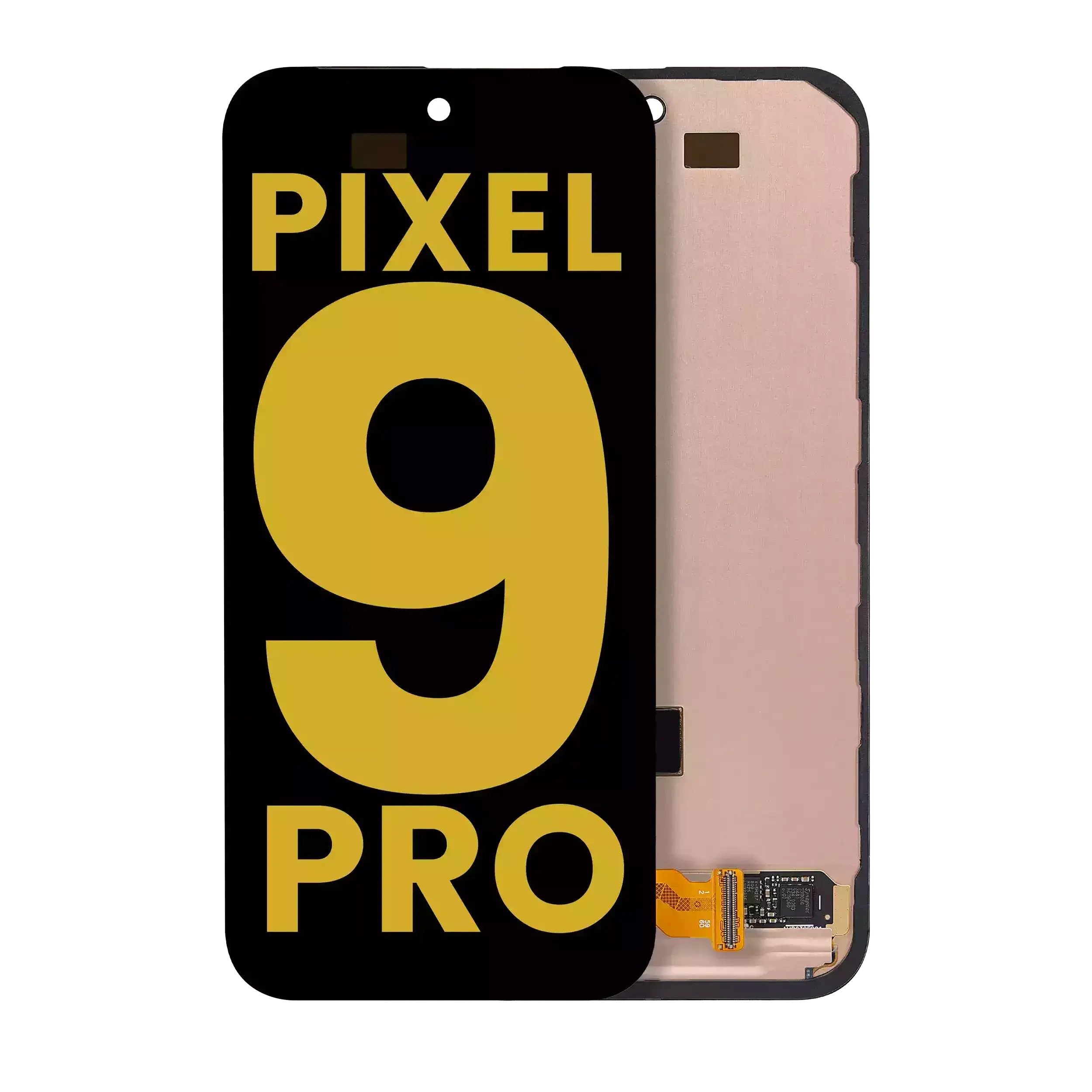 Display OLED completo con Frame (con Fingerprint Sensore) per Google Pixel 9 Pro (Refurbished) (tutti i colori)