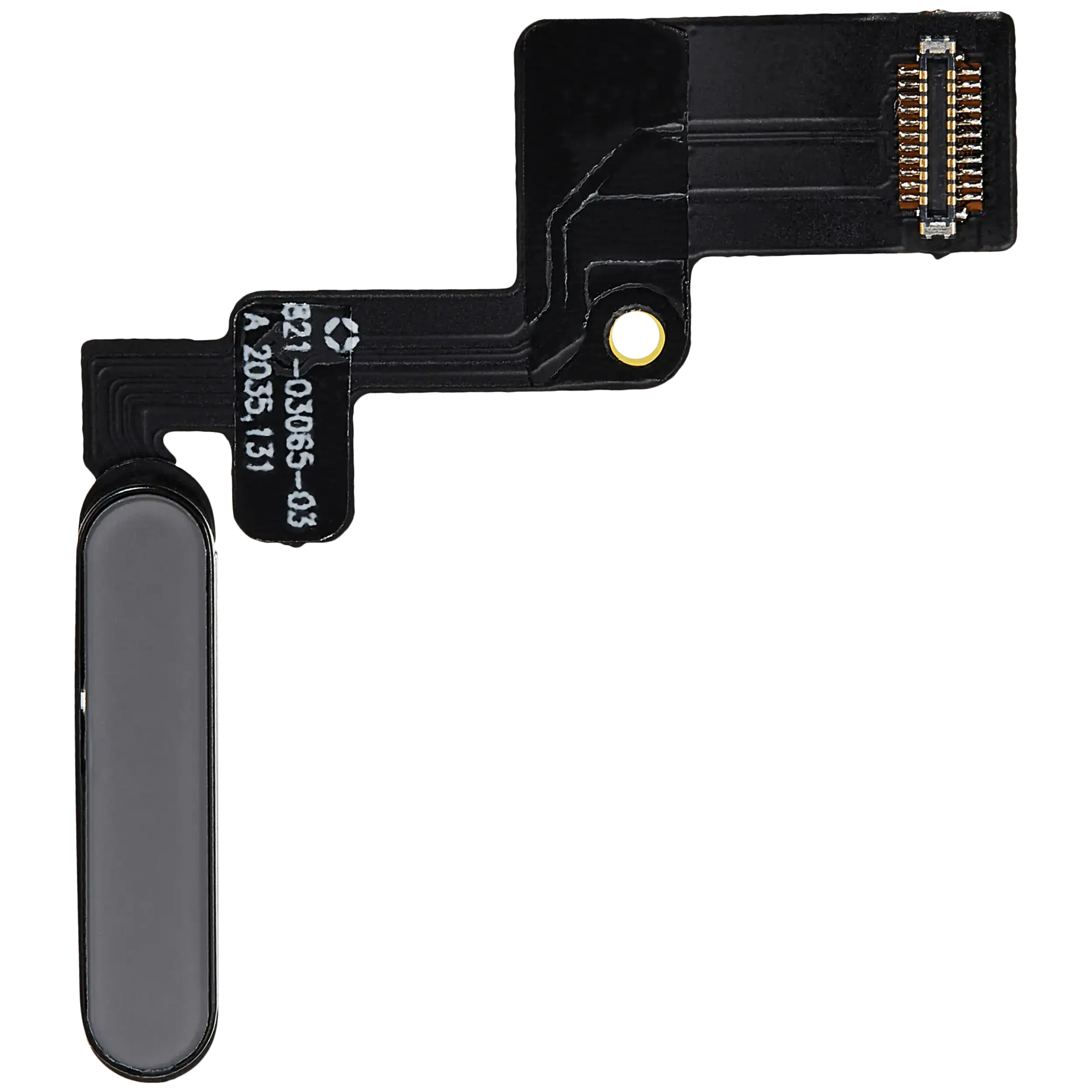 Tasto accensione flat per iPad Air 11" (2024) / Air 11" (2025) / Air 13" (2024) / Air 13" (2025) (Aftermarket Plus) (Grigio siderale)