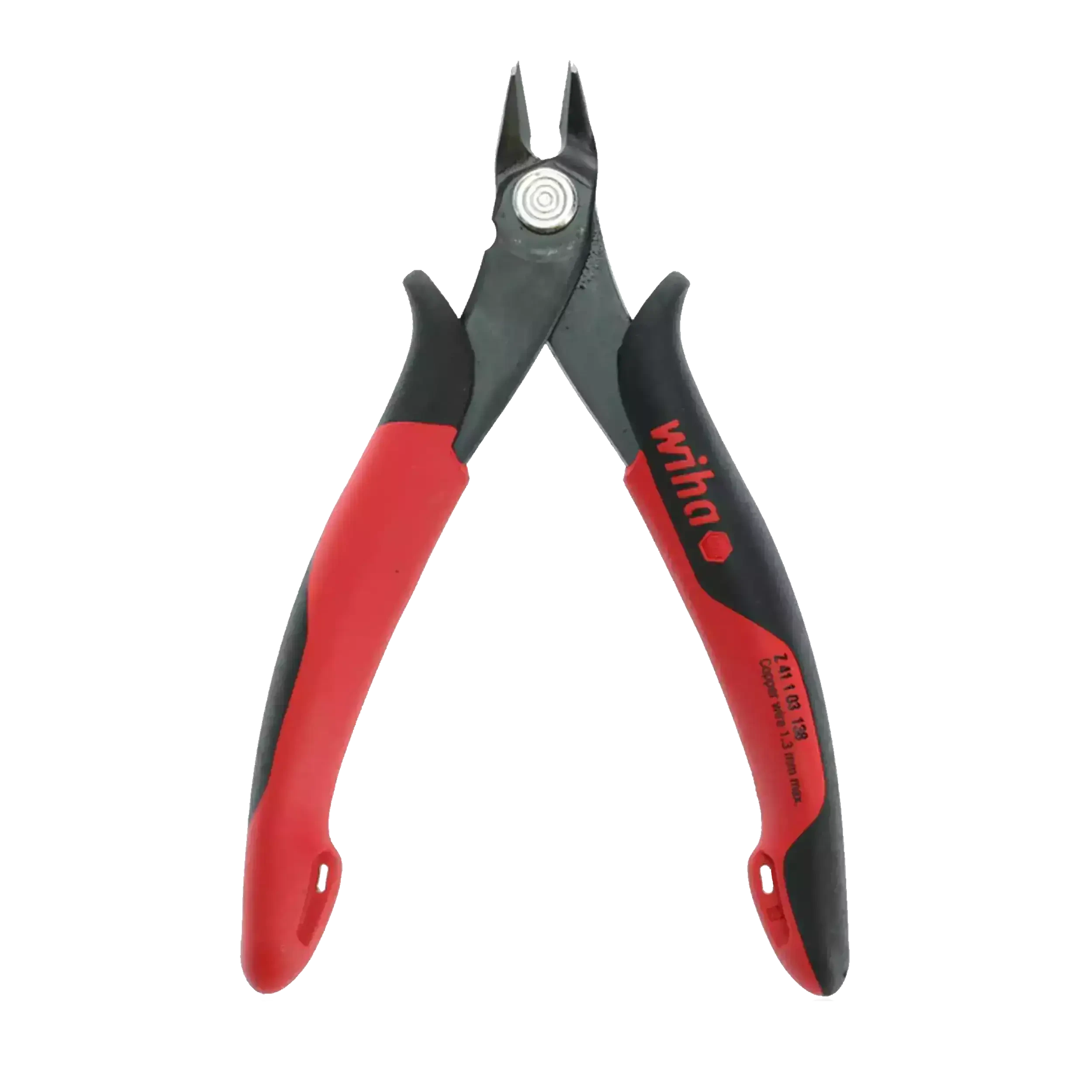 Electronic Diagonal Cutter (Full Flush) (Straight Nose) (56818) (Wiha)
