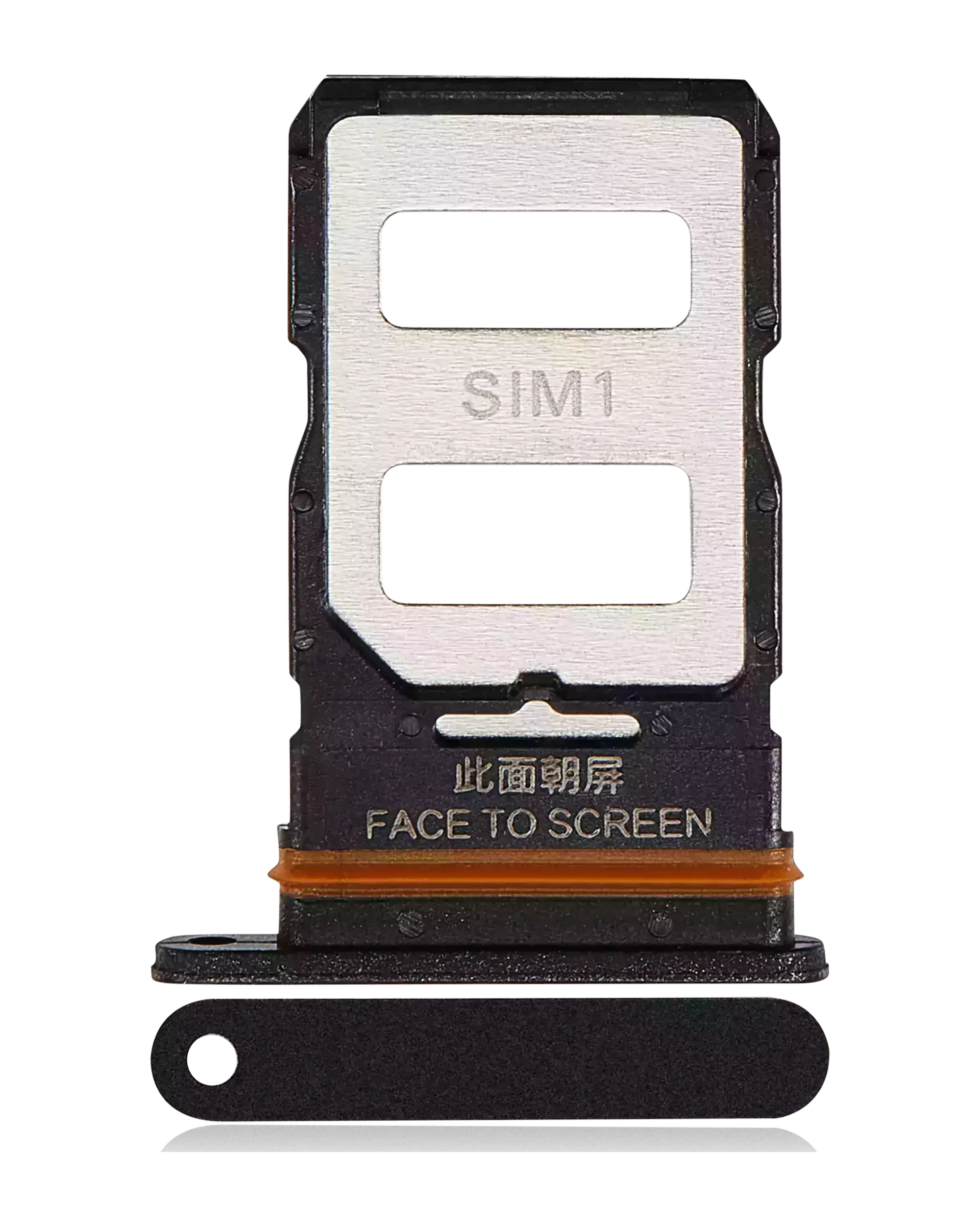 Carrellino SIM per Xiaomi Redmi Note 12 Pro 5G (Nero)