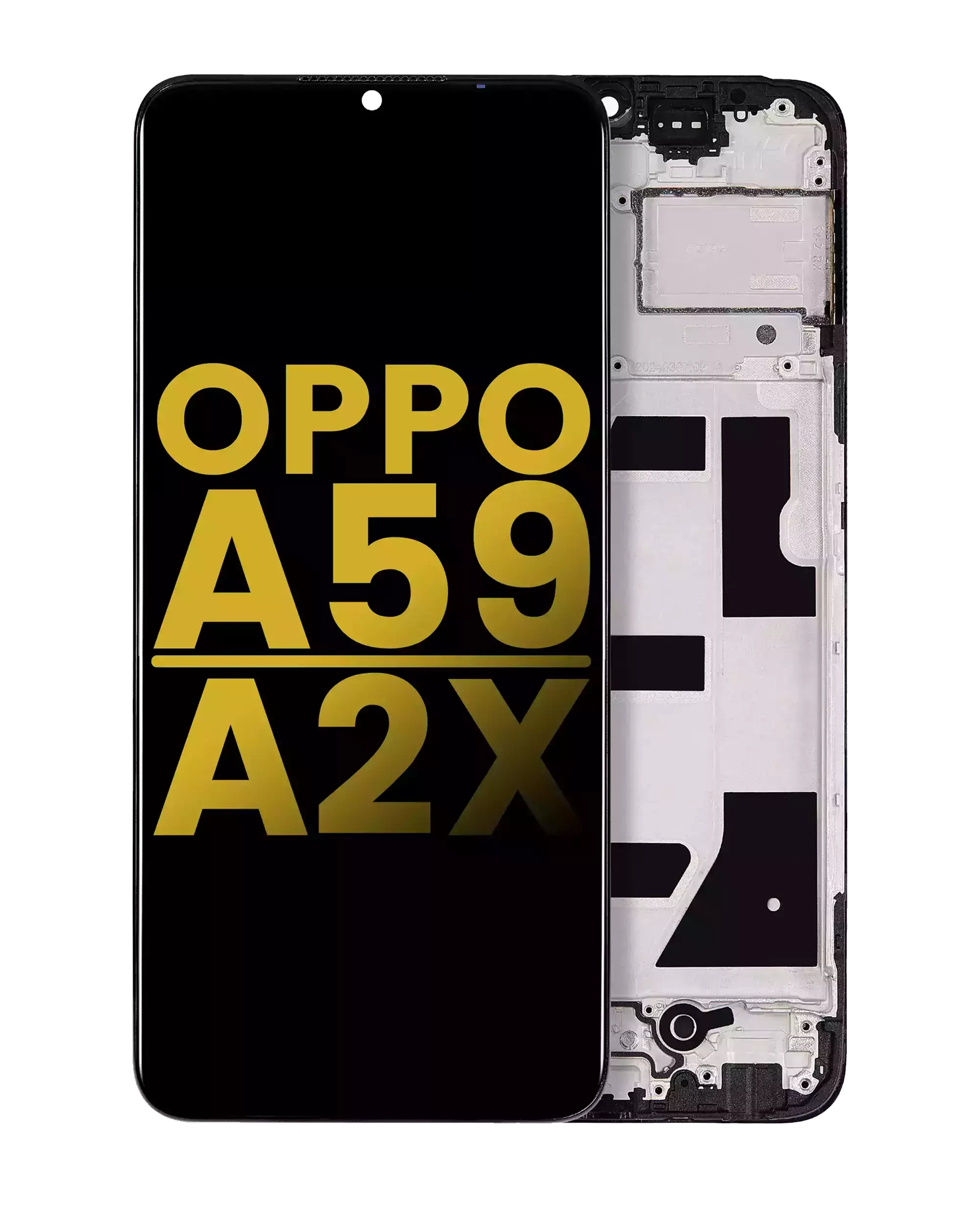 Display LCD completo con Frame per OPPO A59 / A2X (Refurbished) (tutti i colori)