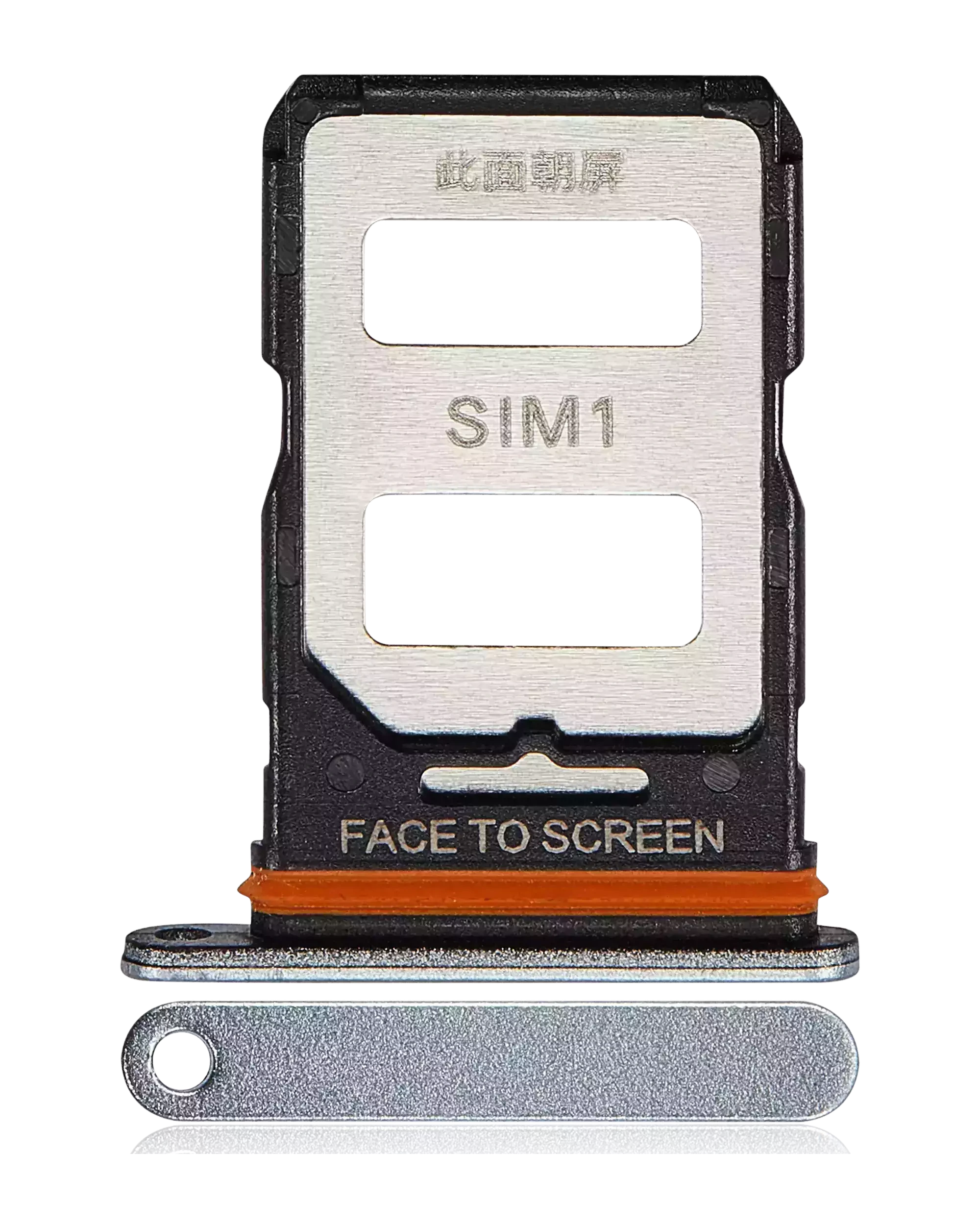 Carrellino SIM per Xiaomi Redmi Note 12 Turbo / Poco F5 (Bianco)