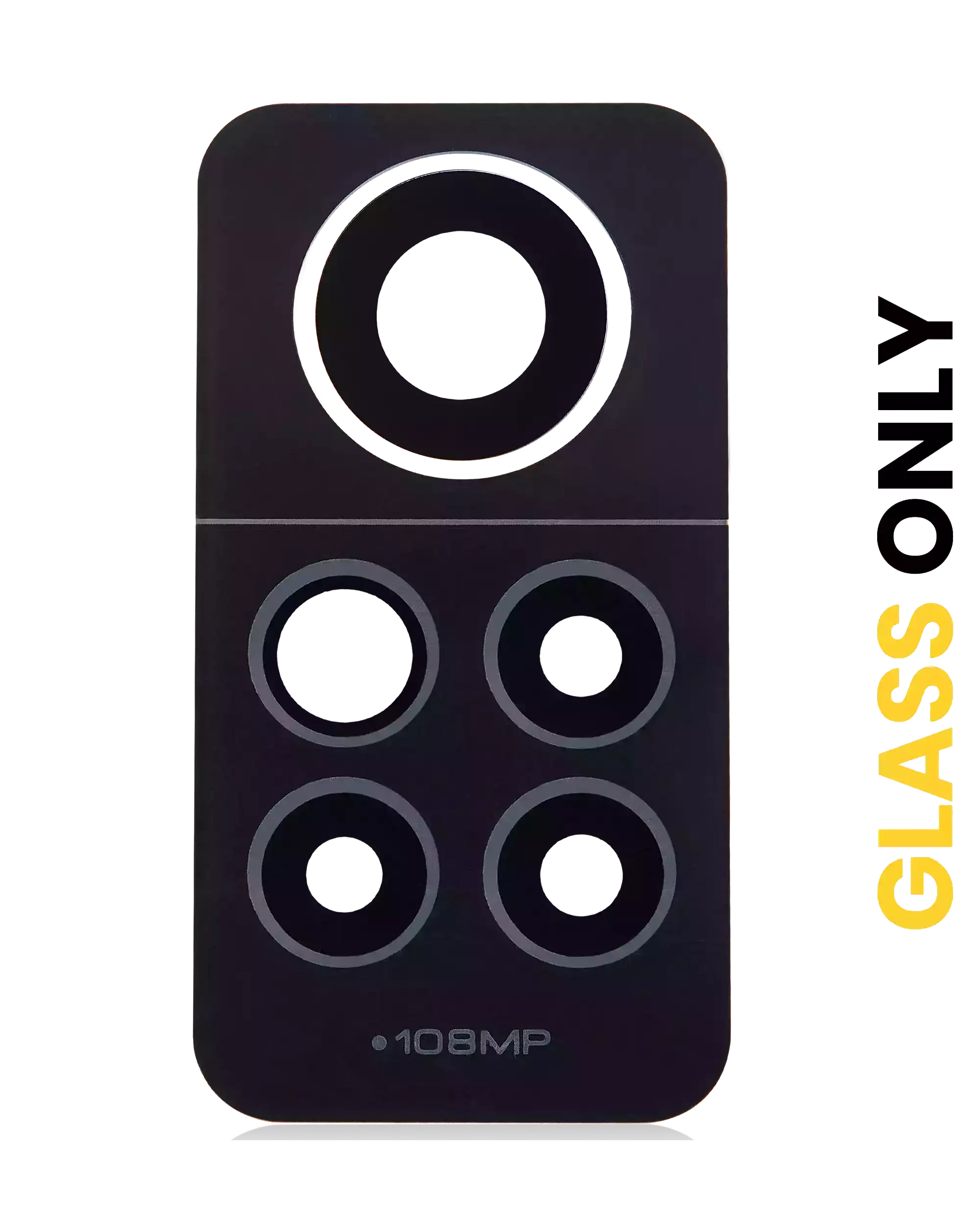 Lente fotocamera posteriore (solo vetro) per Xiaomi Redmi Note 12 Pro 4G (Grafite Grigio)