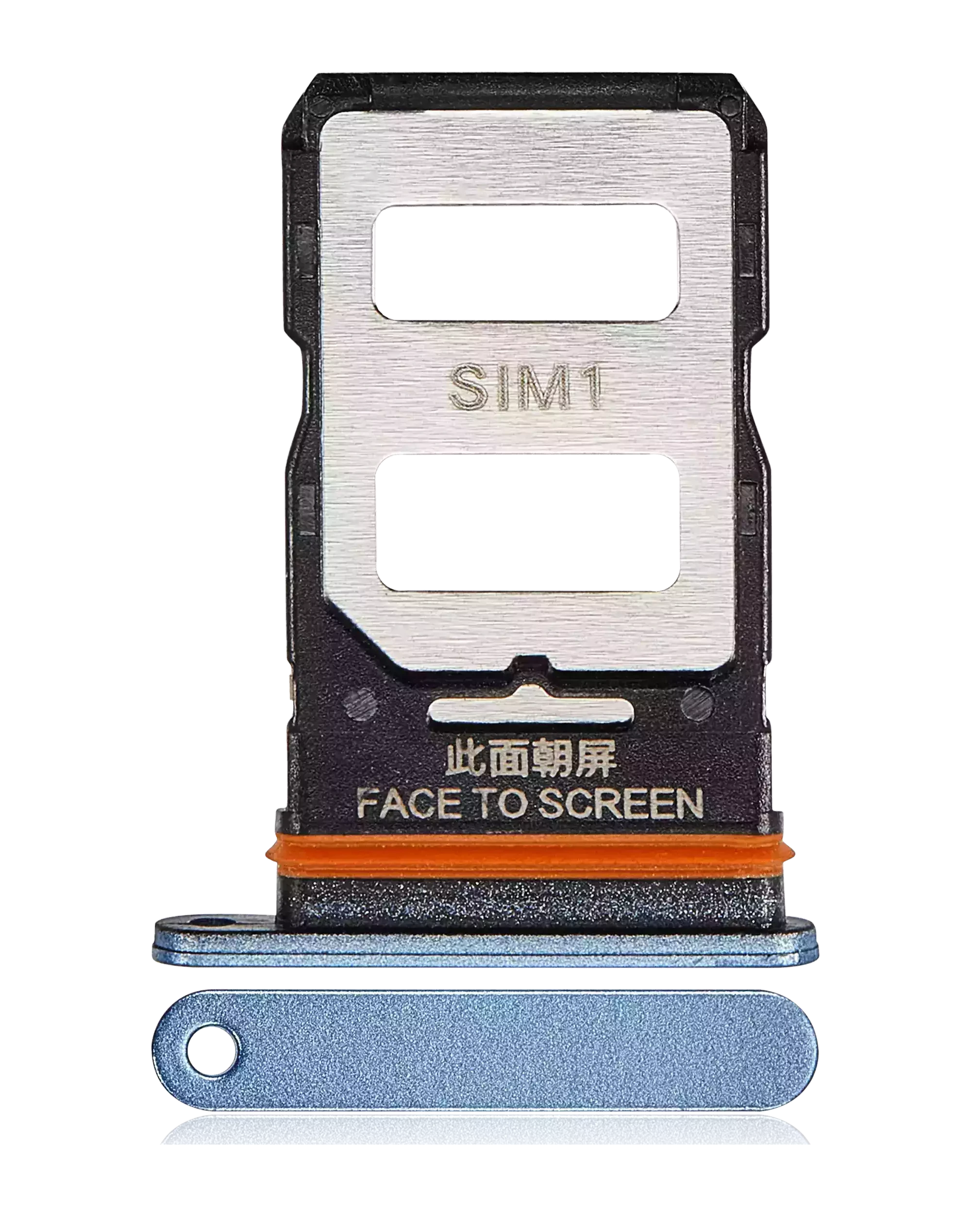 Carrellino SIM per Xiaomi Redmi Note 12 Pro 5G (Blu)