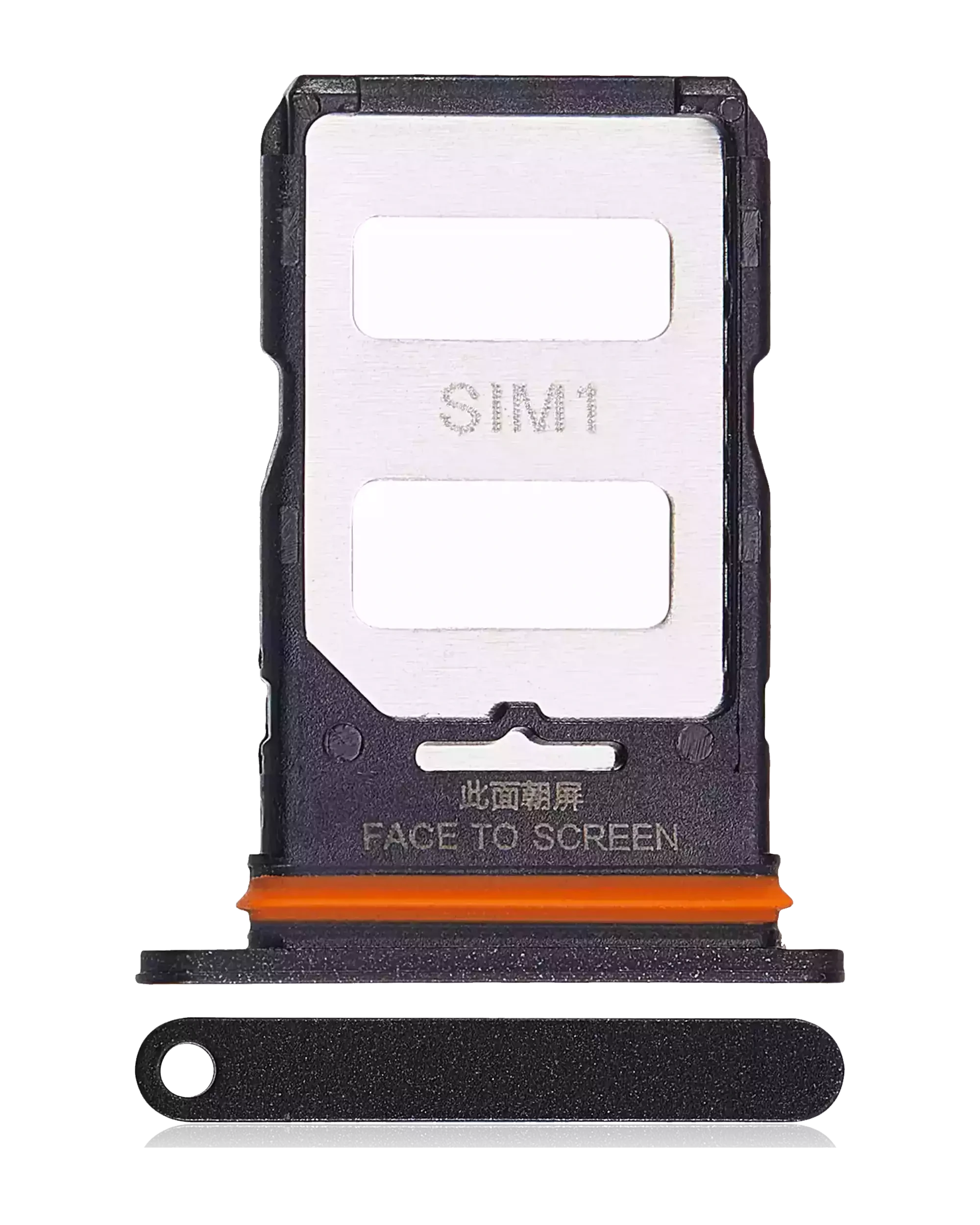 Carrellino SIM per Xiaomi Redmi Note 13 Pro Plus 5G (Nero)