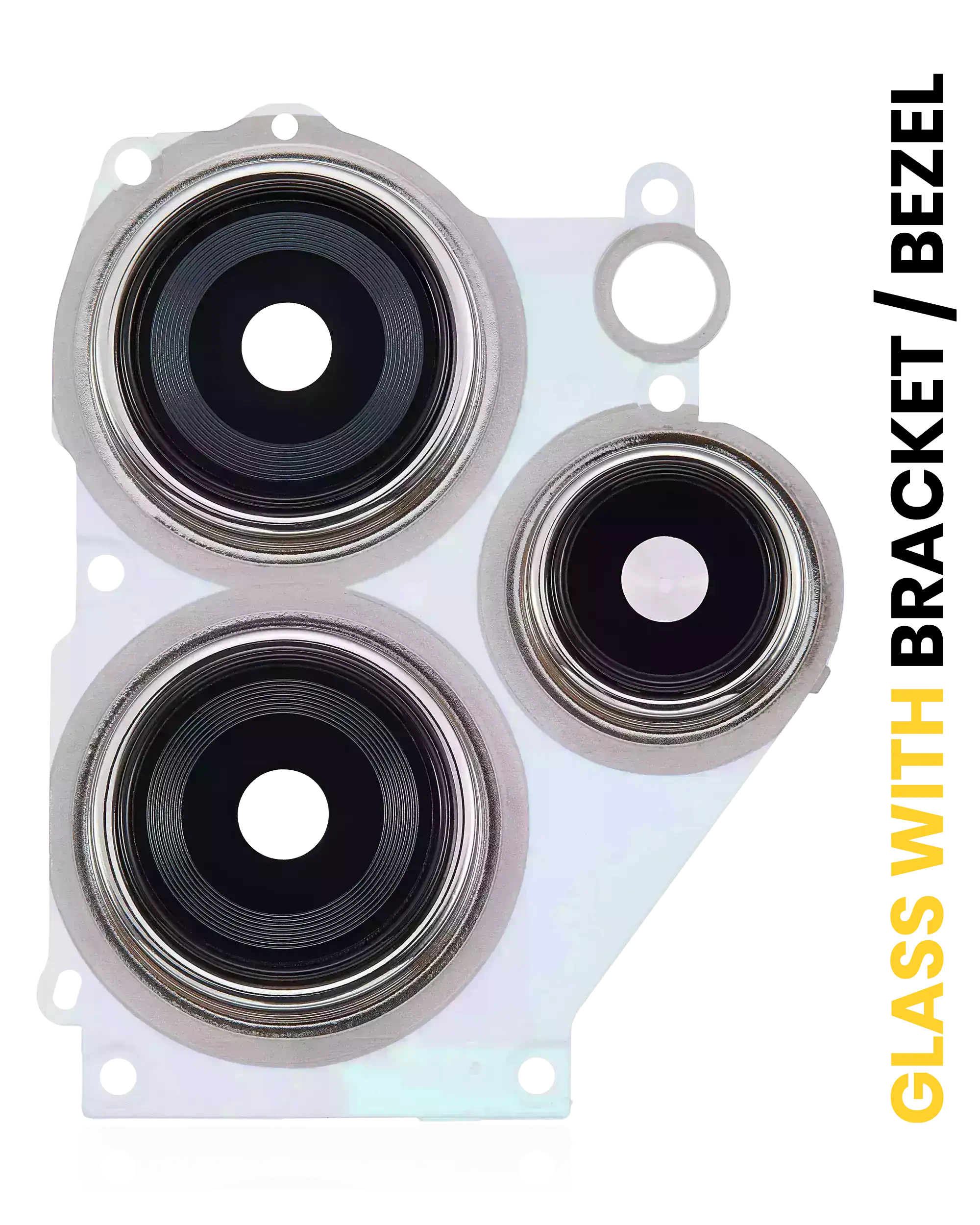 Lente fotocamera posteriore con staffa / Cornice per Xiaomi Redmi Note 12R (Blu)